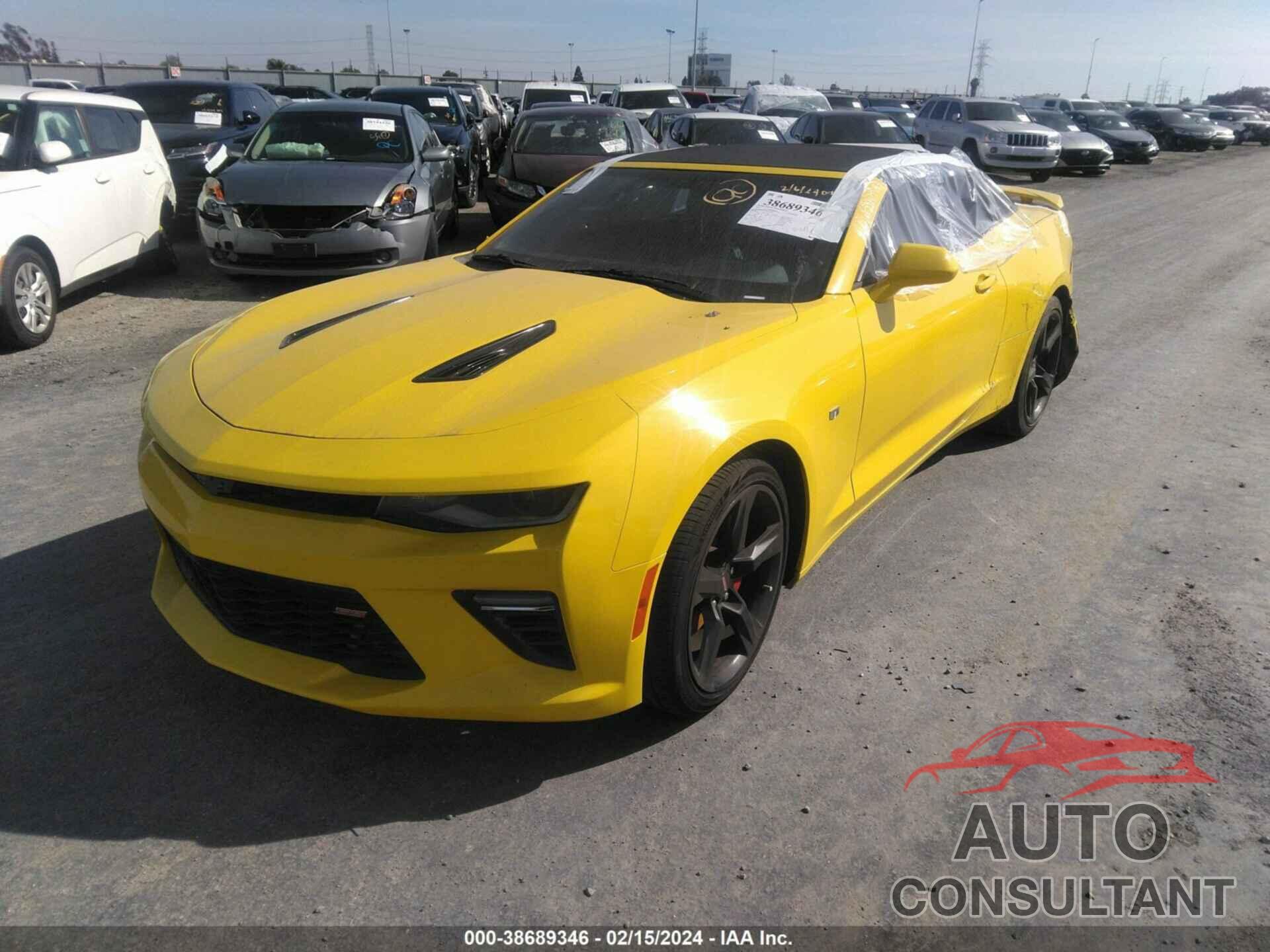 CHEVROLET CAMARO 2017 - 1G1FF3D70H0204769