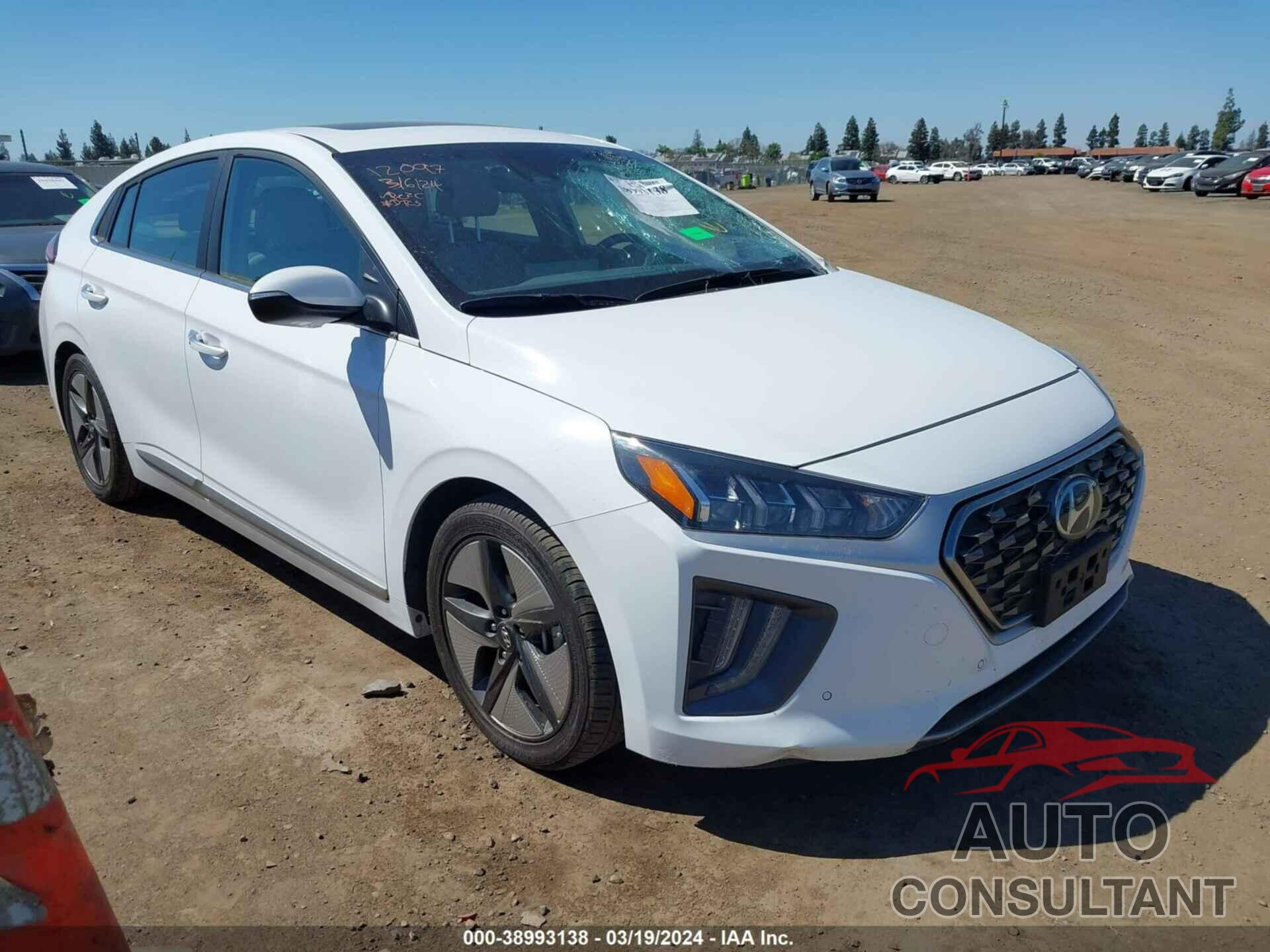 HYUNDAI IONIQ HYBRID 2021 - KMHC05LC7MU261068