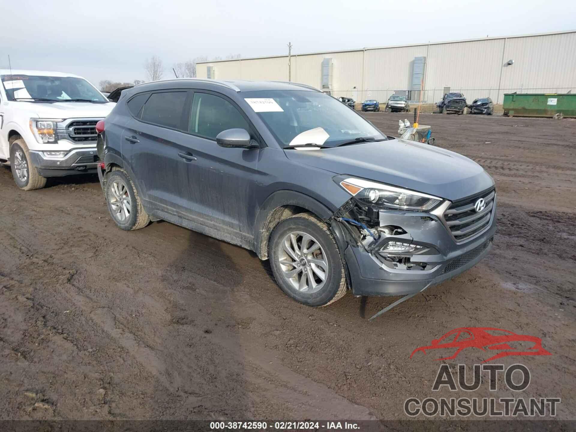 HYUNDAI TUCSON 2016 - KM8J3CA44GU239807