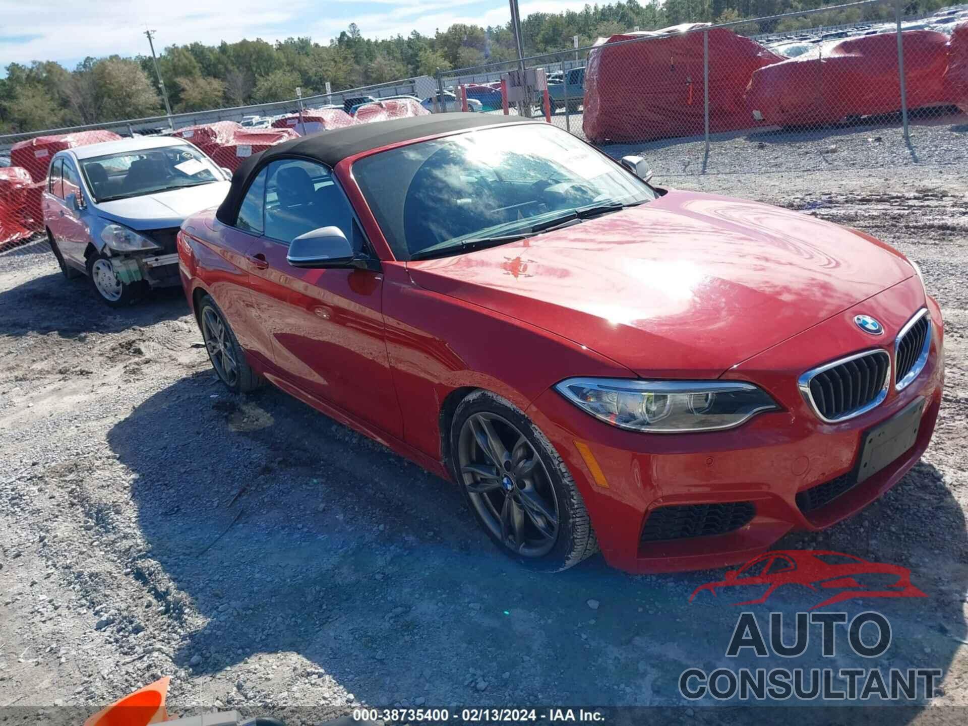 BMW M235I 2016 - WBA1M1C55GV394563