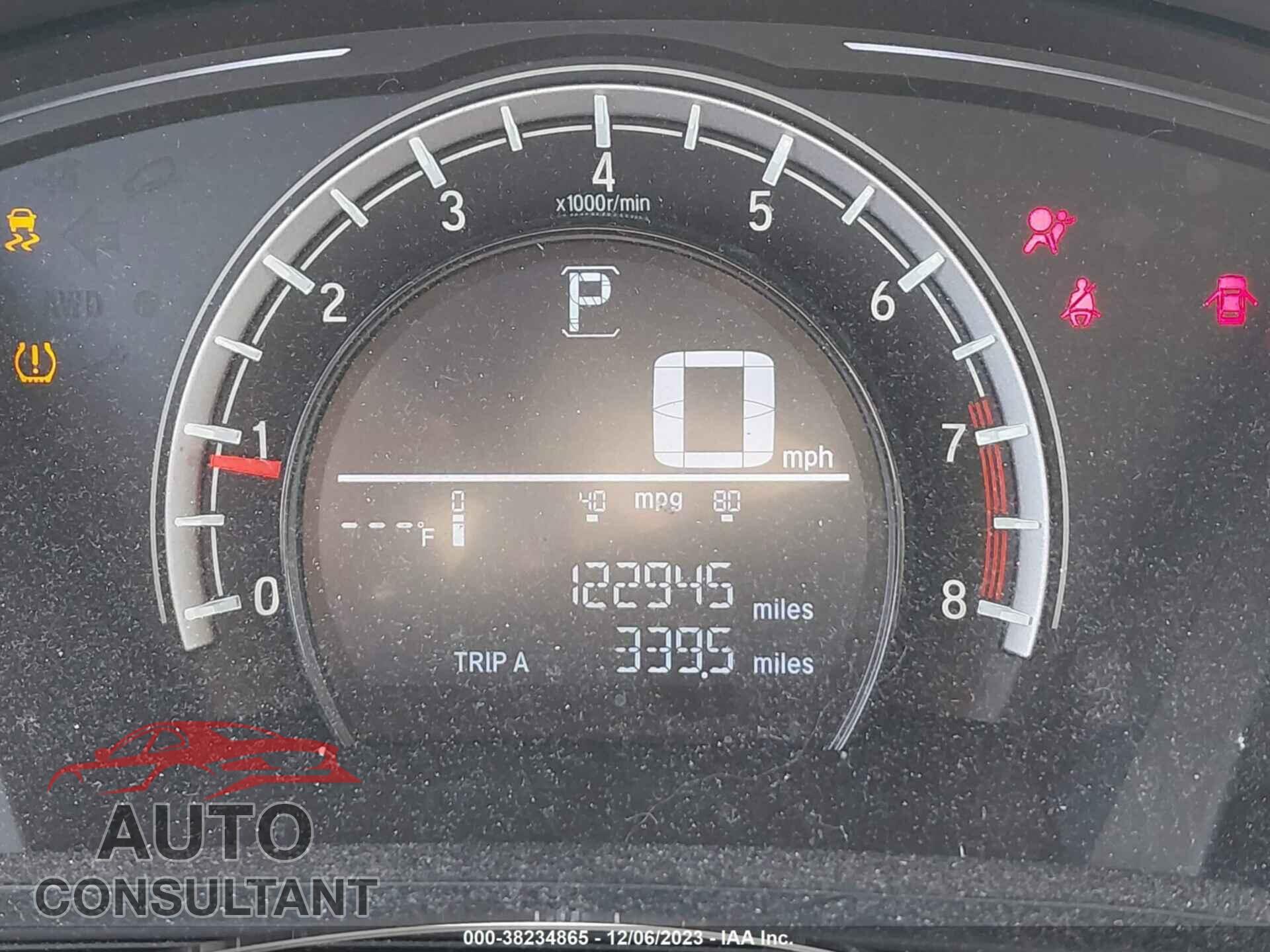 HONDA CR-V 2017 - 2HKRW6H39HH205984