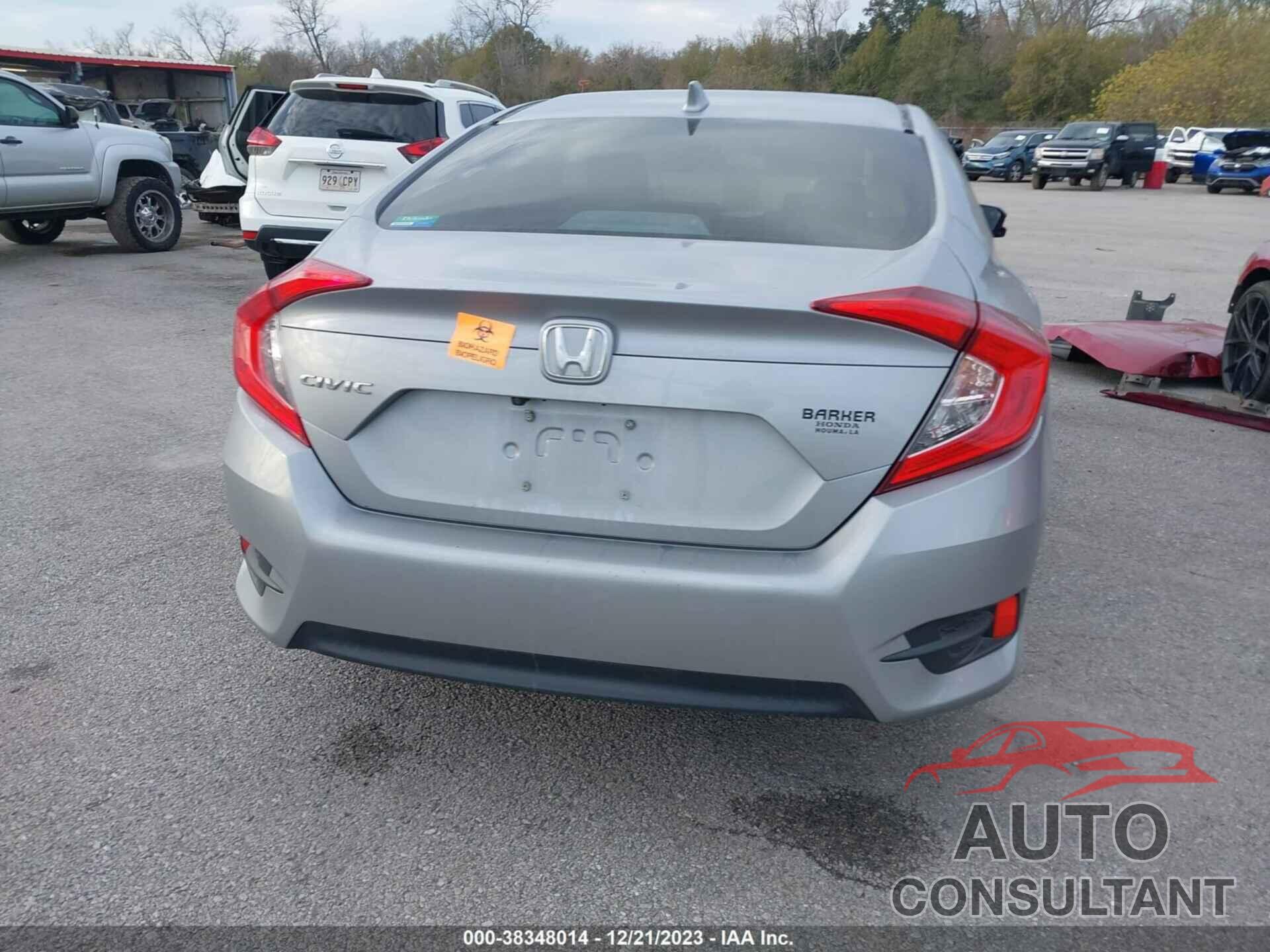 HONDA CIVIC 2018 - 2HGFC2F73JH507071