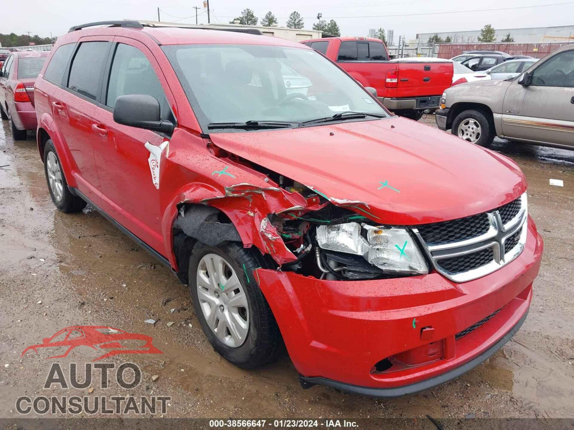 DODGE JOURNEY 2017 - 3C4PDCAB6HT504684