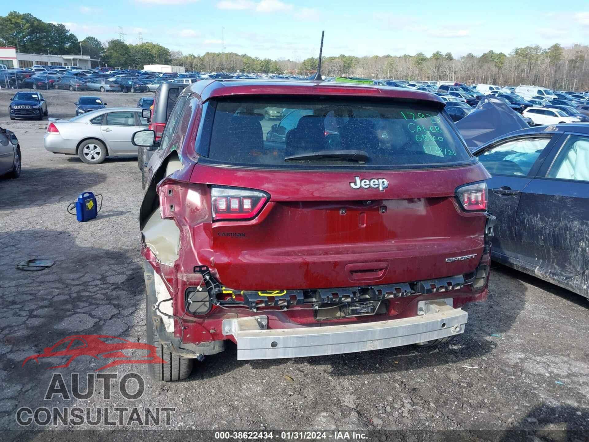 JEEP COMPASS 2020 - 3C4NJCAB3LT219966