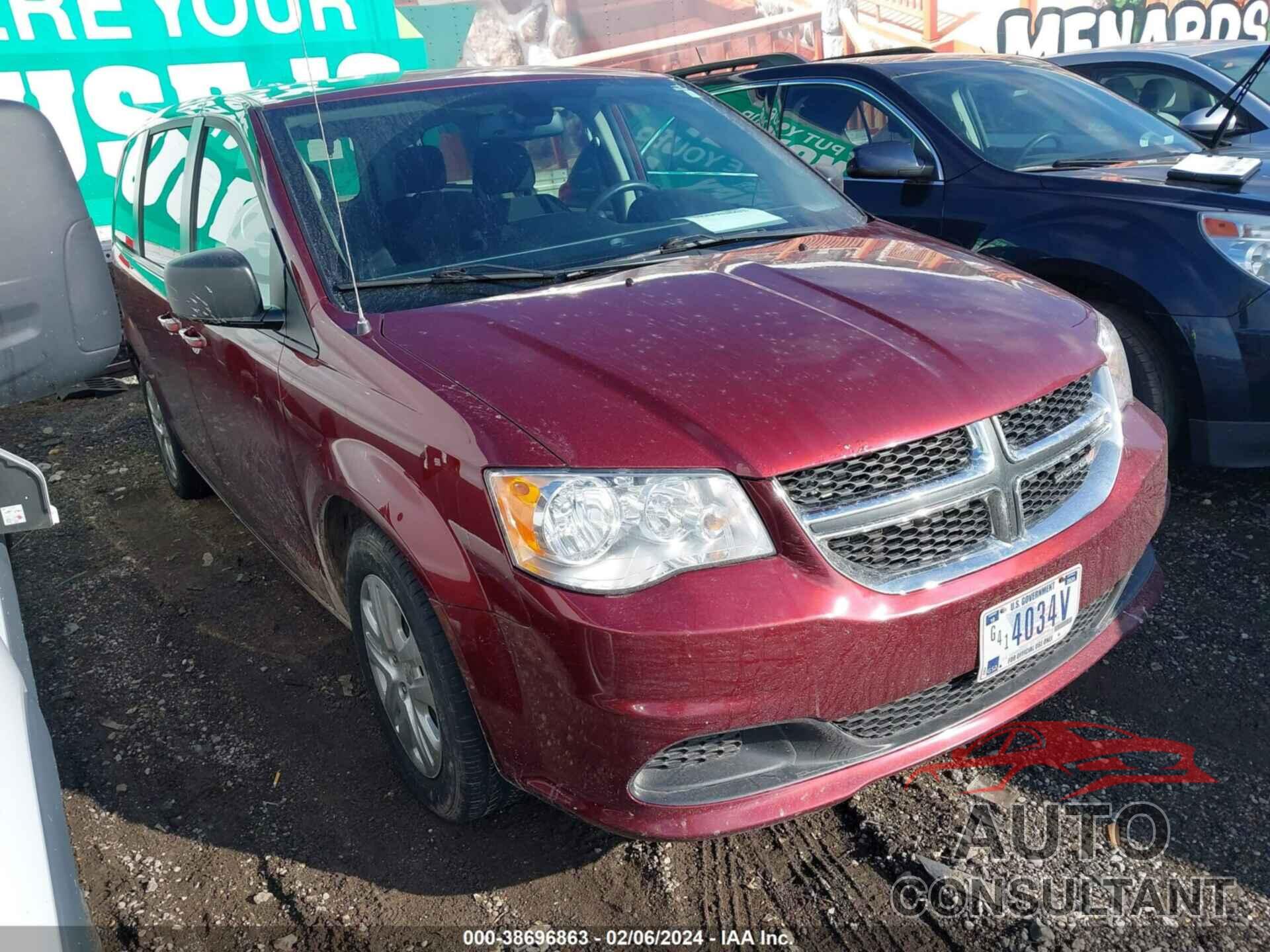 DODGE GRAND CARAVAN 2018 - 2C4RDGBG8JR313156