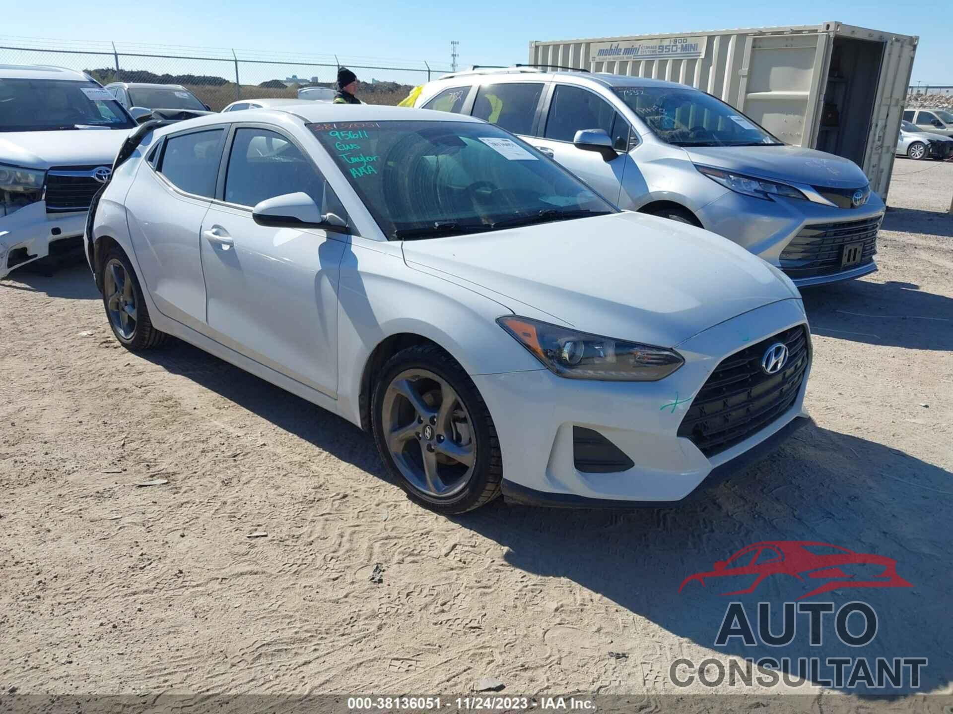 HYUNDAI VELOSTER 2020 - KMHTG6AF9LU022473