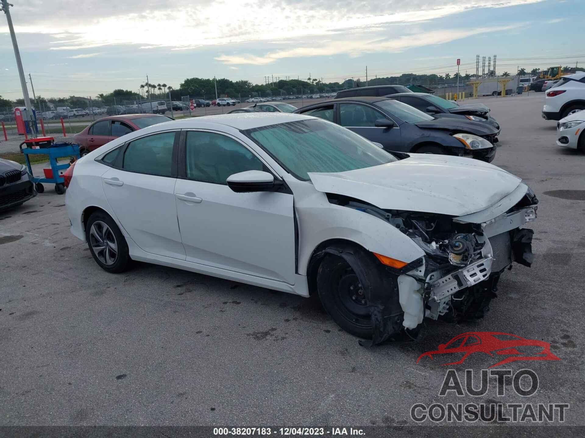 HONDA CIVIC 2019 - 2HGFC2F62KH596933