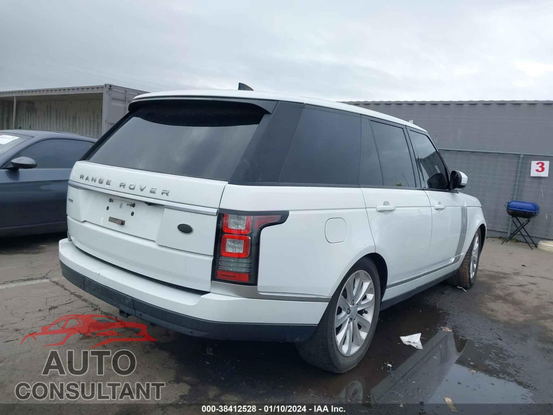 LAND ROVER RANGE ROVER 2017 - SALGS2FV0HA348970