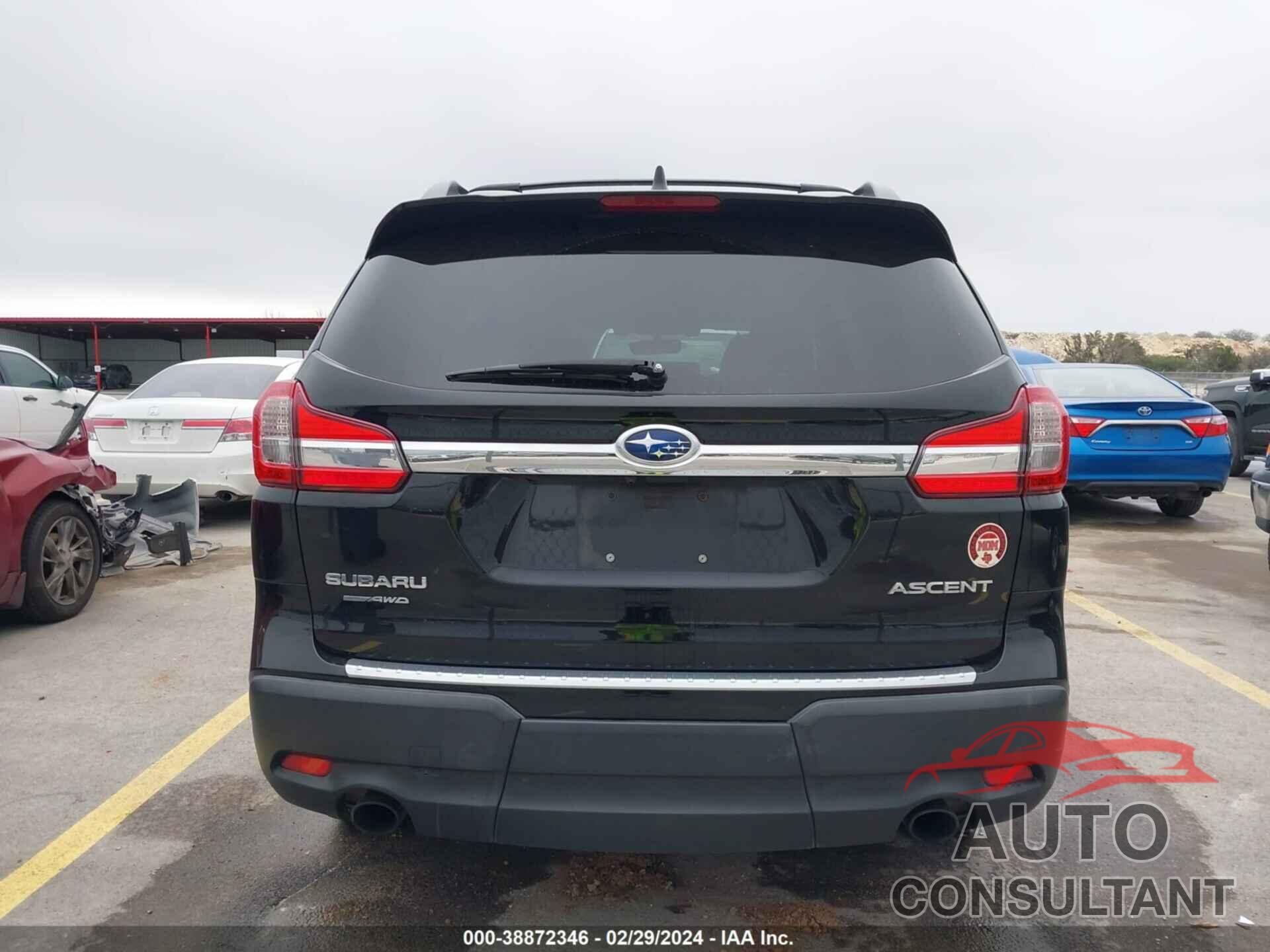 SUBARU ASCENT 2020 - 4S4WMABD6L3400163