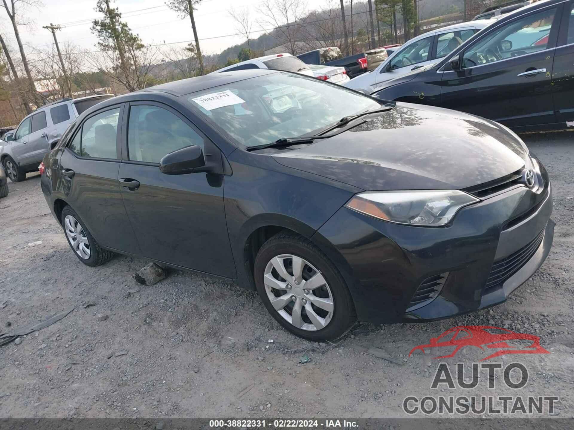 TOYOTA COROLLA 2016 - 2T1BURHE7GC730344