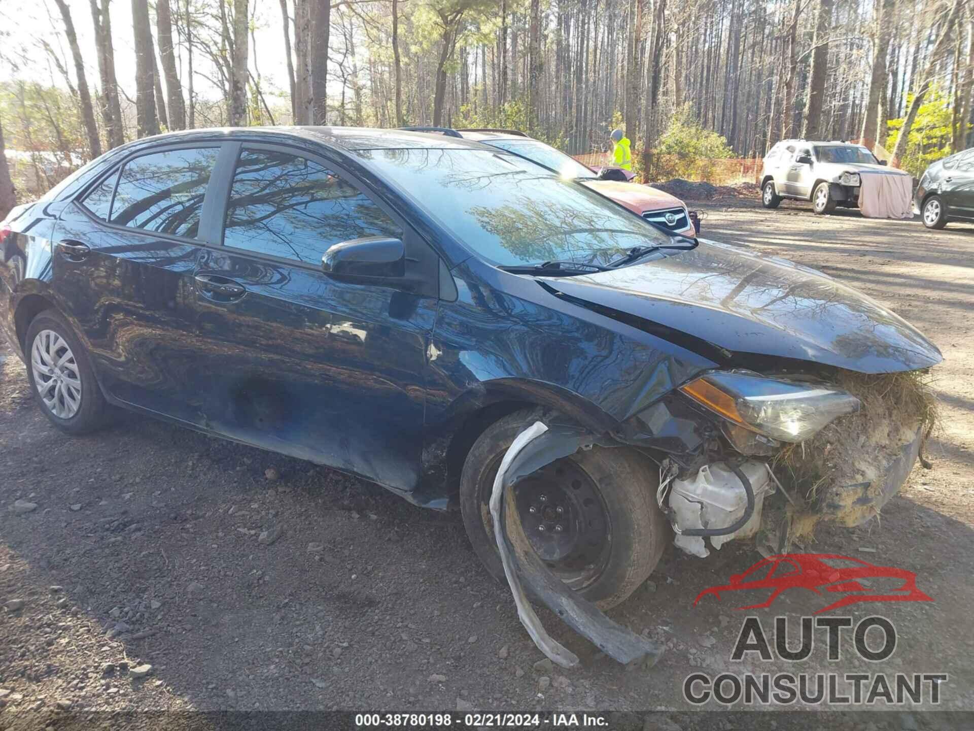 TOYOTA COROLLA 2019 - 2T1BURHE7KC184508