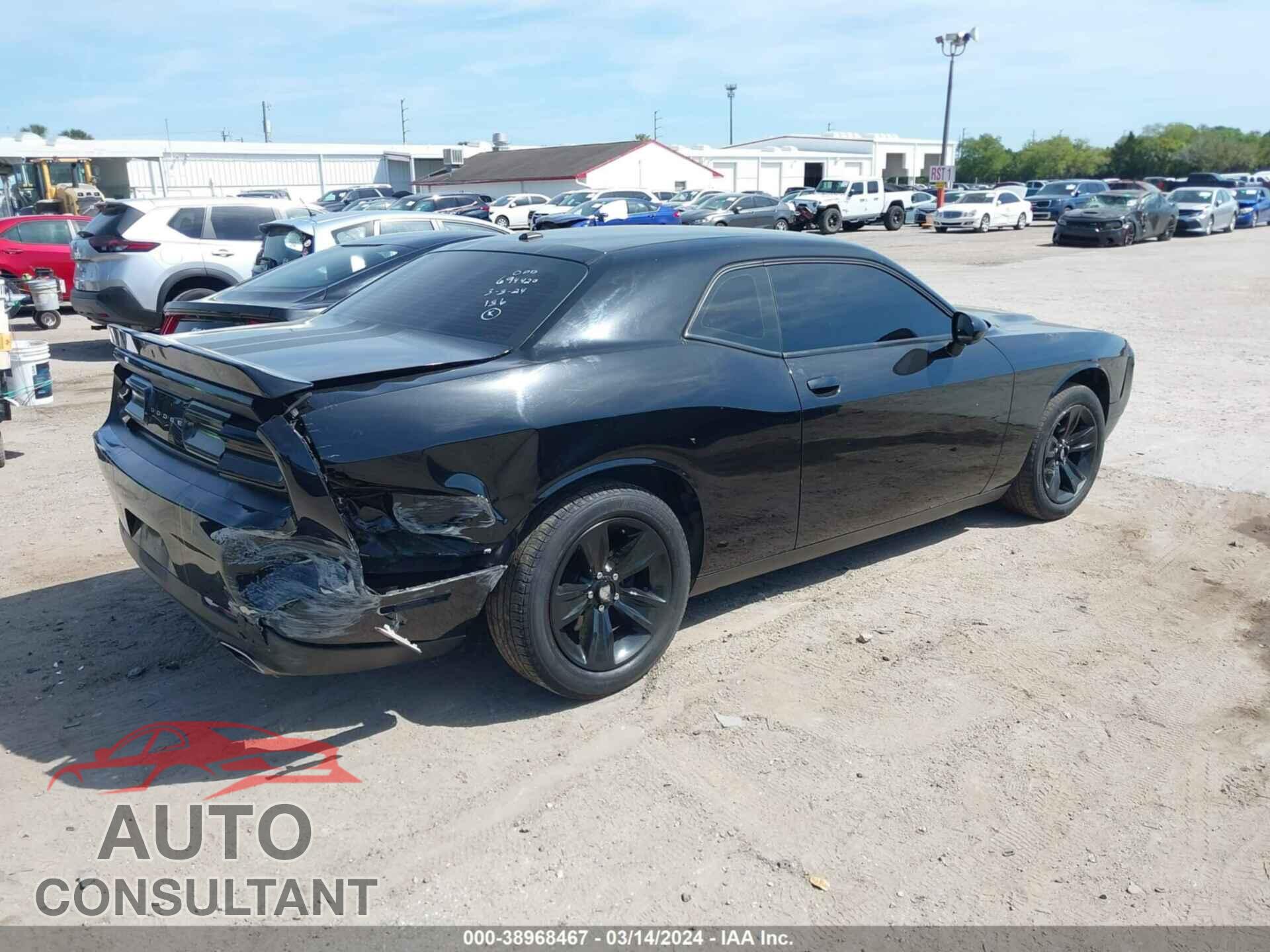 DODGE CHALLENGER 2019 - 2C3CDZAG2KH534654
