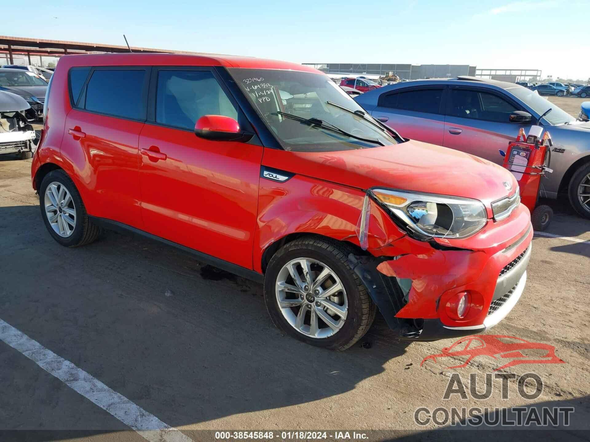 KIA SOUL 2018 - KNDJP3A55J7614353