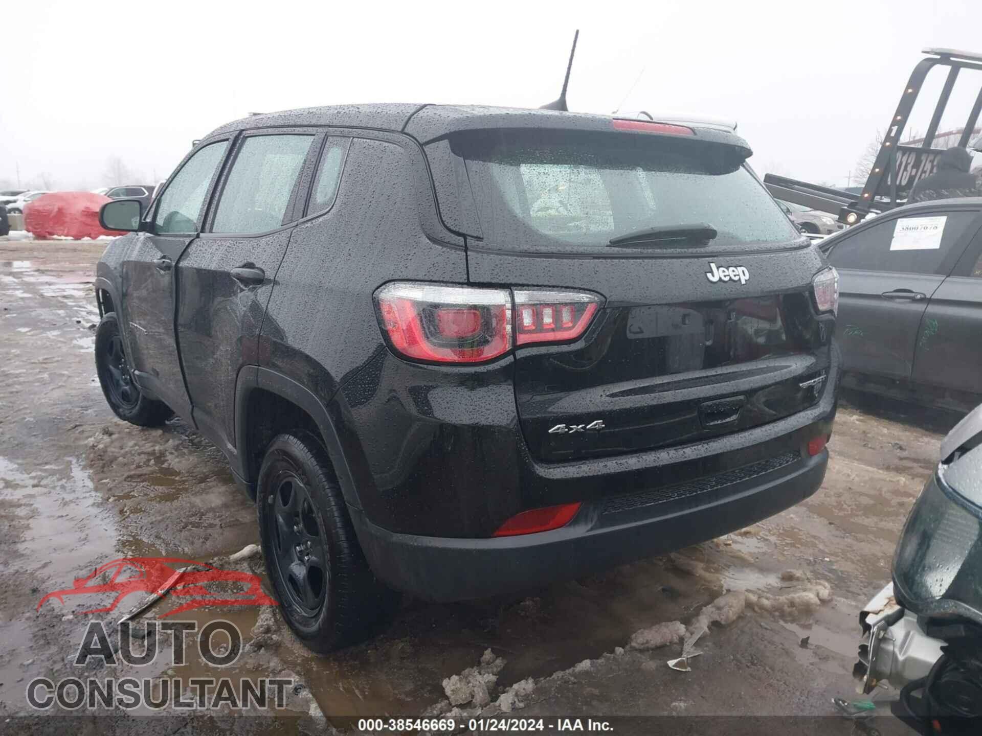 JEEP COMPASS 2019 - 3C4NJDAB7KT838333