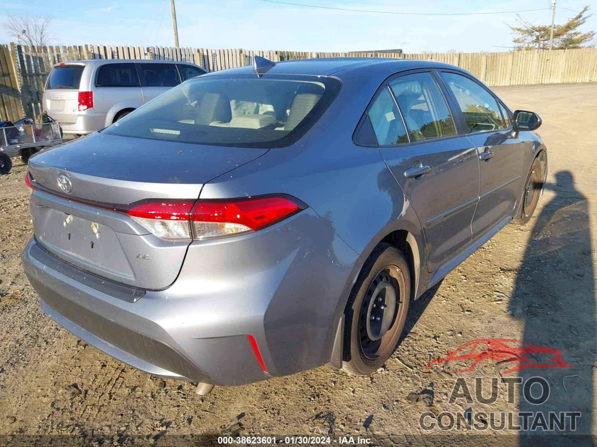 TOYOTA COROLLA 2022 - JTDEPMAE0N3007930