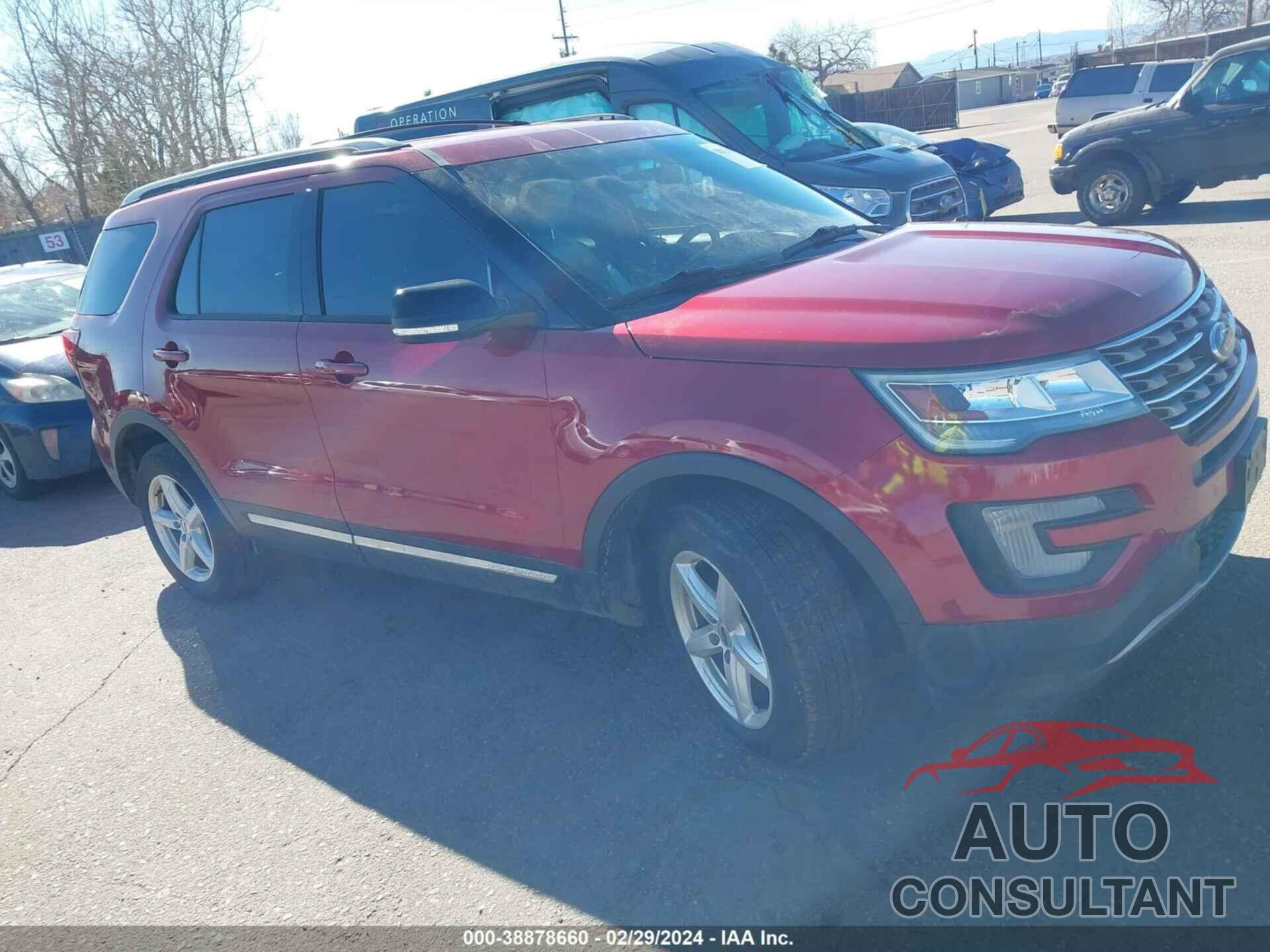 FORD EXPLORER 2017 - 1FM5K8D87HGB71082