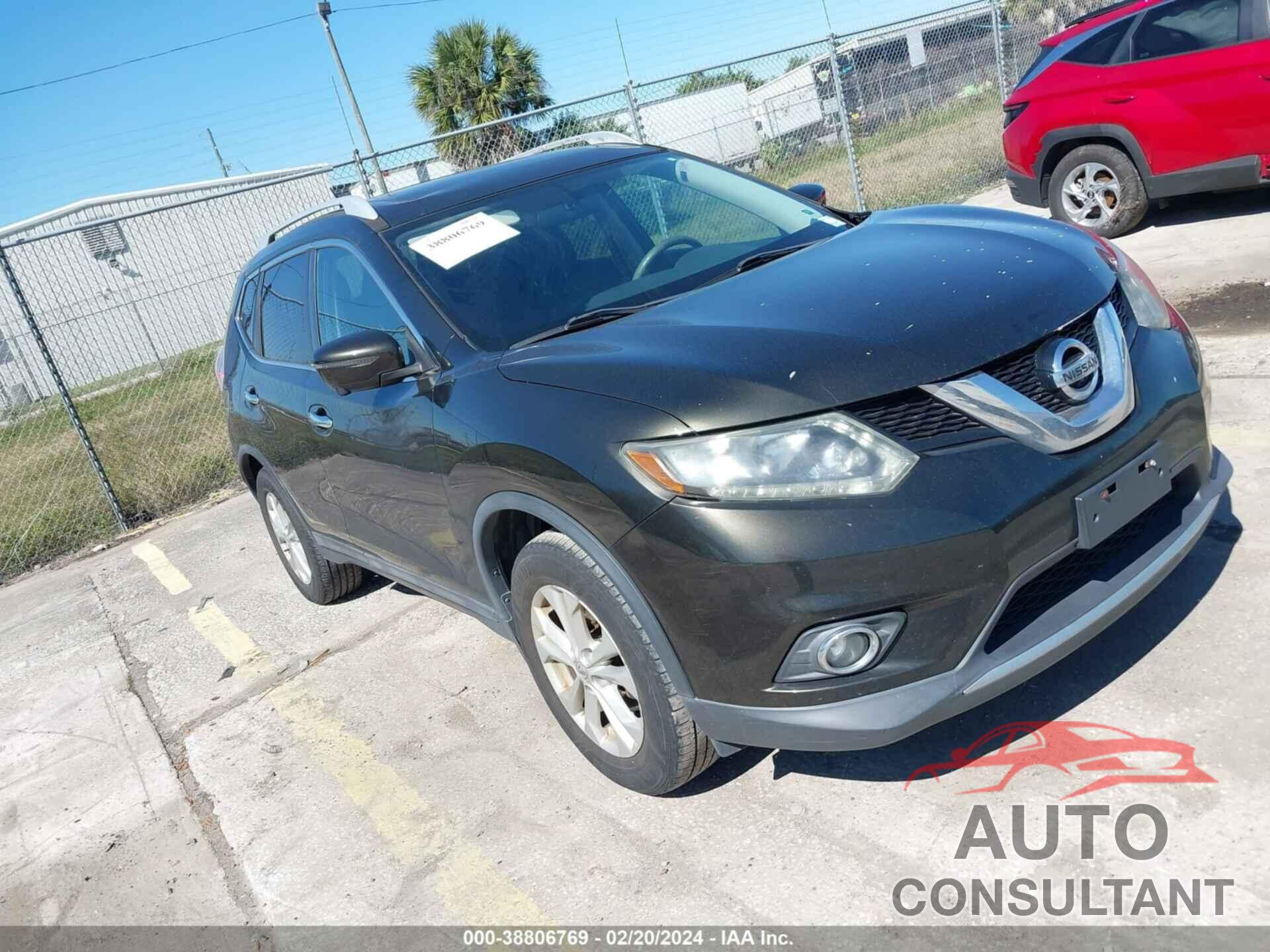 NISSAN ROGUE 2016 - 5N1AT2MV4GC857150