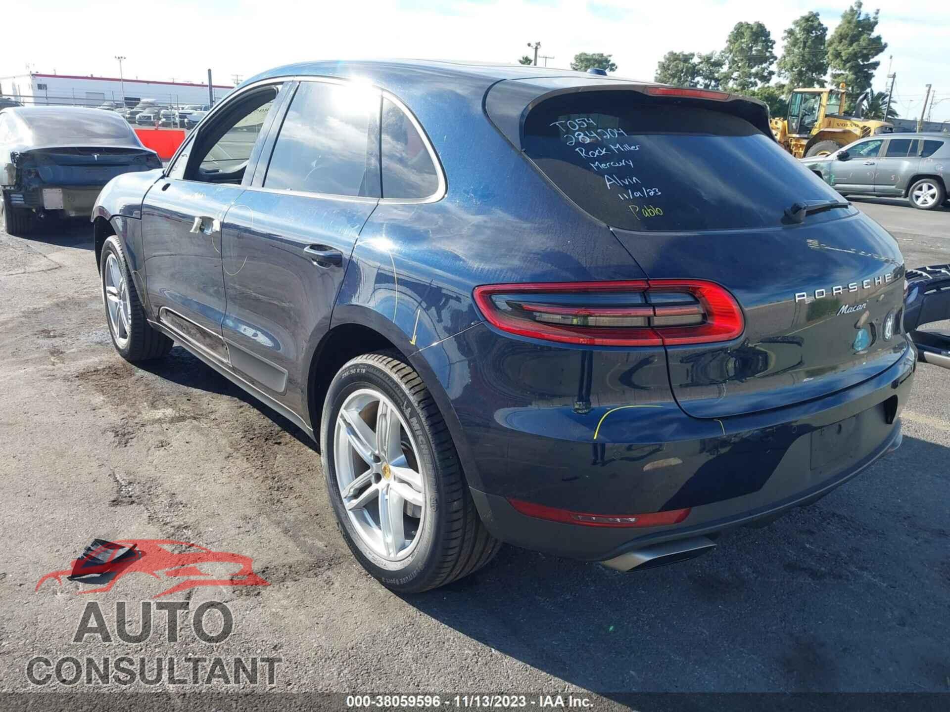 PORSCHE MACAN 2018 - WP1AA2A59JLB03701