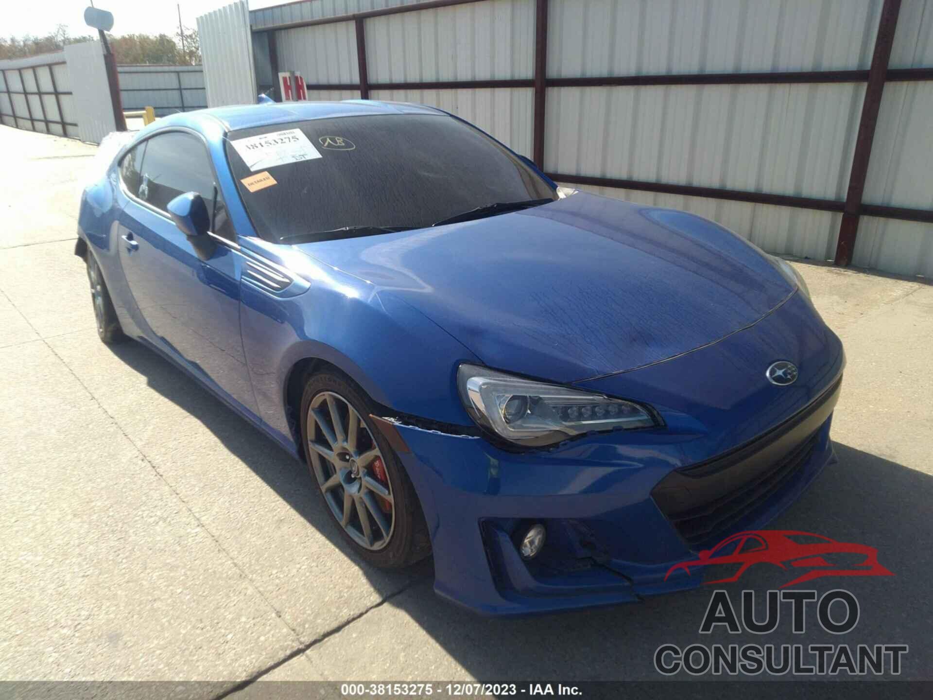 SUBARU BRZ 2018 - JF1ZCAC16J9602994