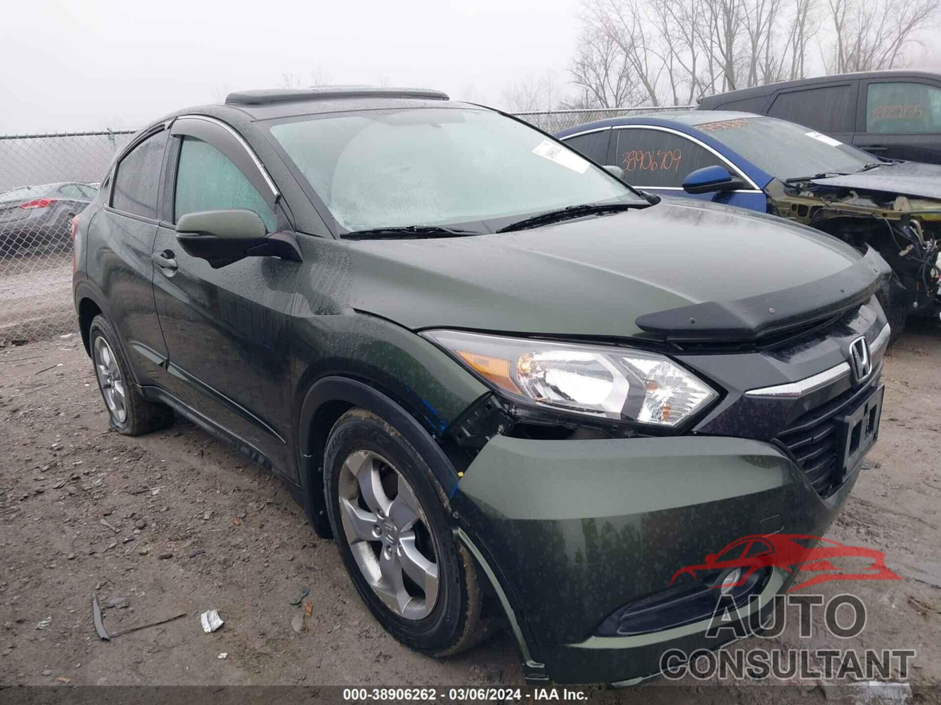 HONDA HR-V 2016 - 3CZRU6H50GM718390
