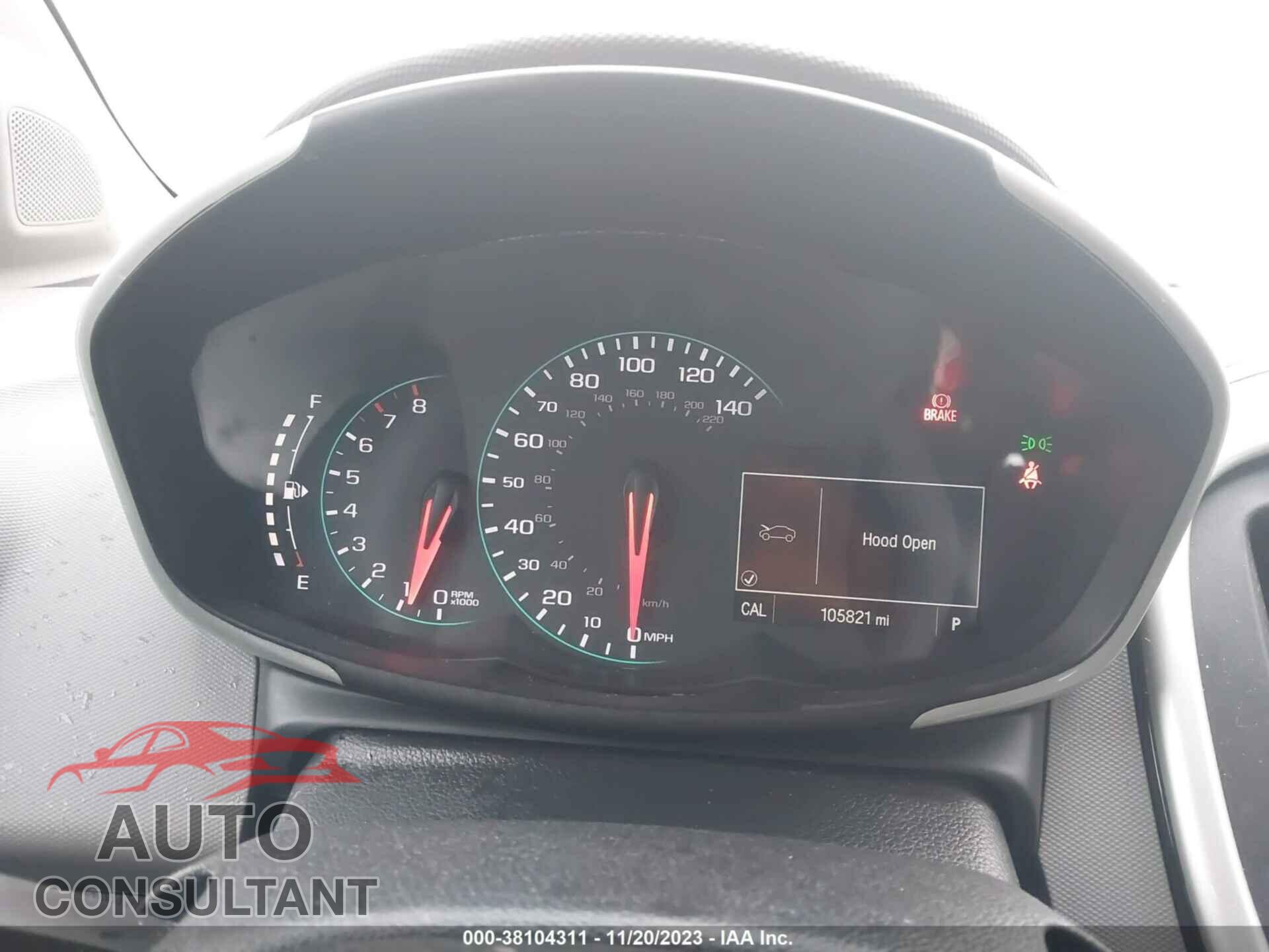 CHEVROLET SONIC 2017 - 1G1JF5SBXH4126023