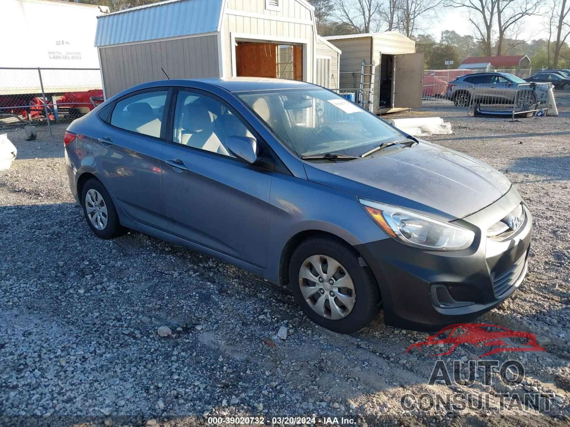 HYUNDAI ACCENT 2016 - KMHCT4AE2GU095827