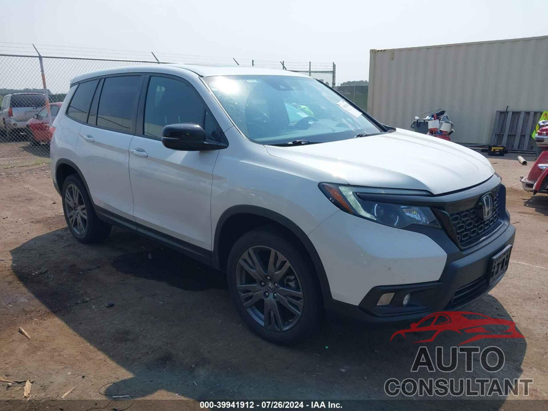 HONDA PASSPORT 2019 - 5FNYF8H5XKB030188