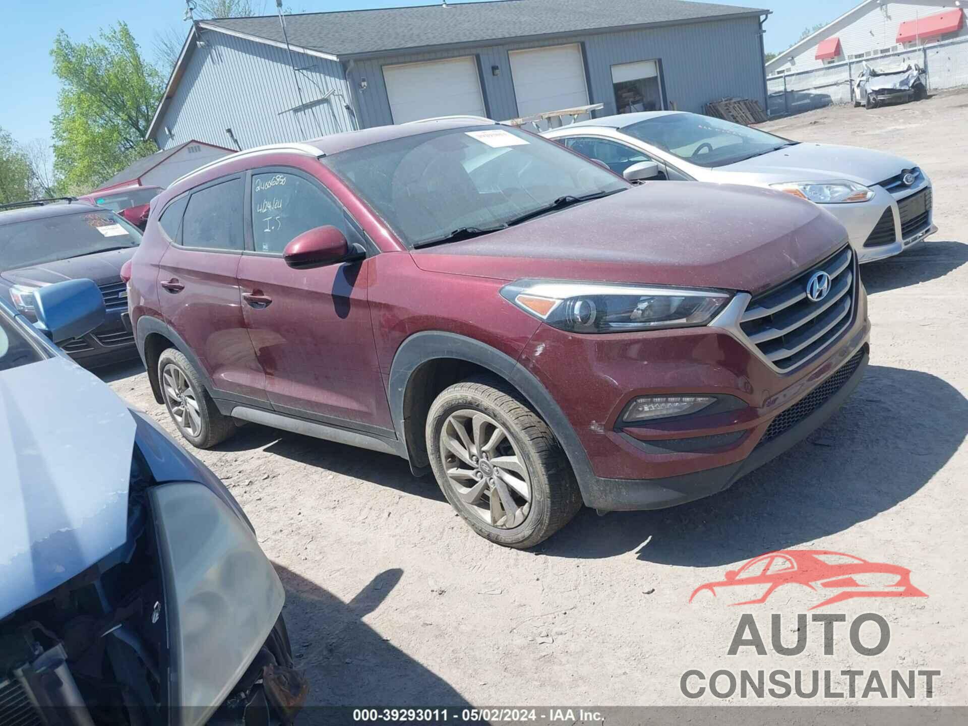 HYUNDAI TUCSON 2017 - KM8J3CA47HU259776