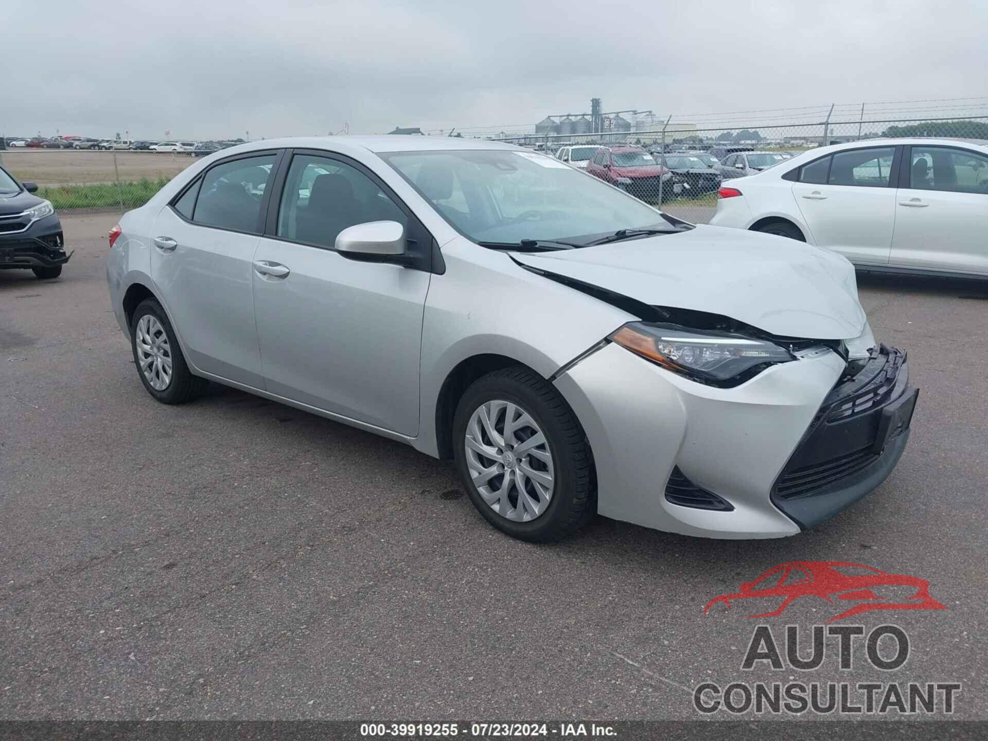 TOYOTA COROLLA 2017 - 5YFBURHE7HP626079