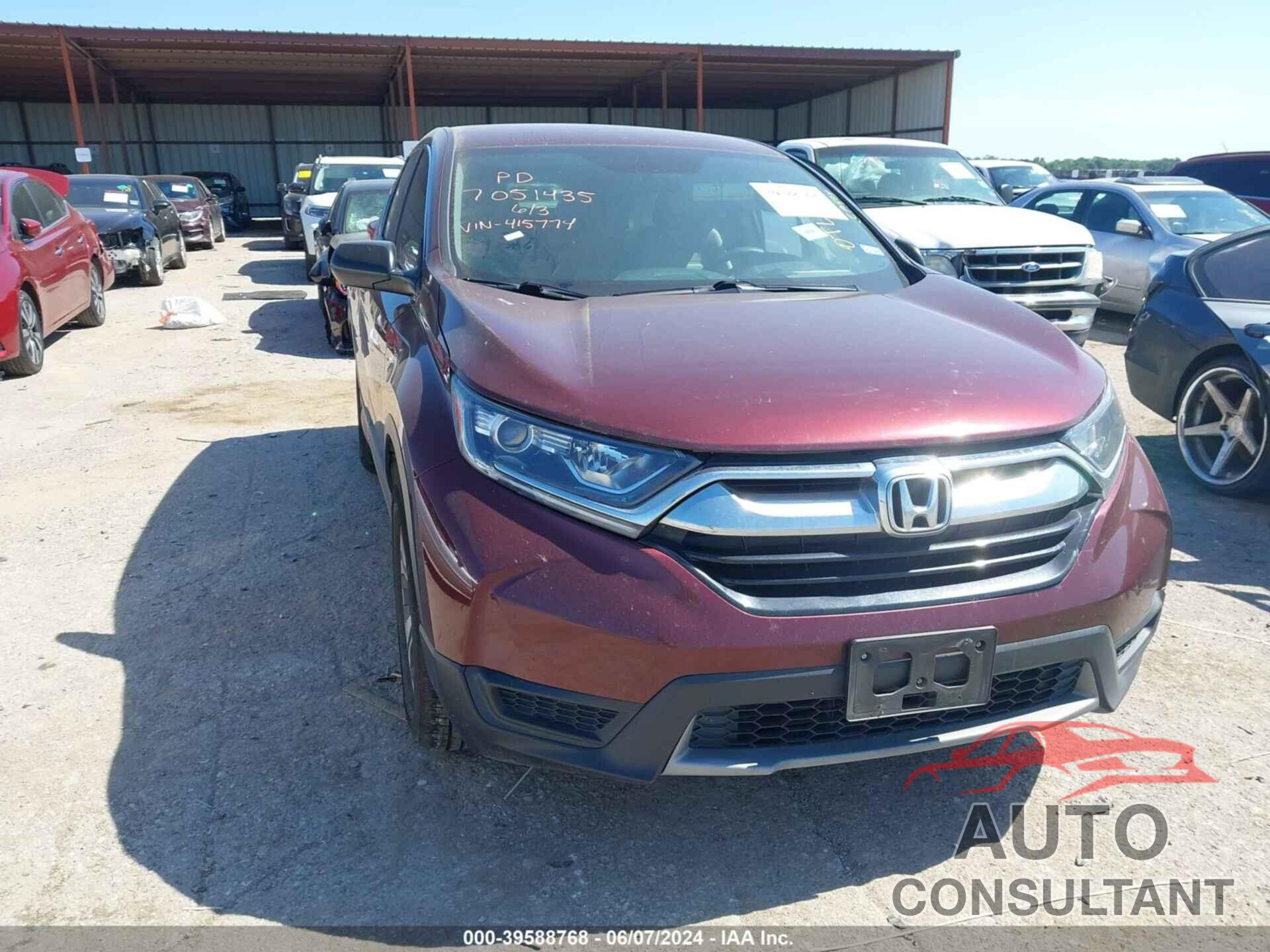 HONDA CR-V 2019 - 2HKRW5H35KH415774