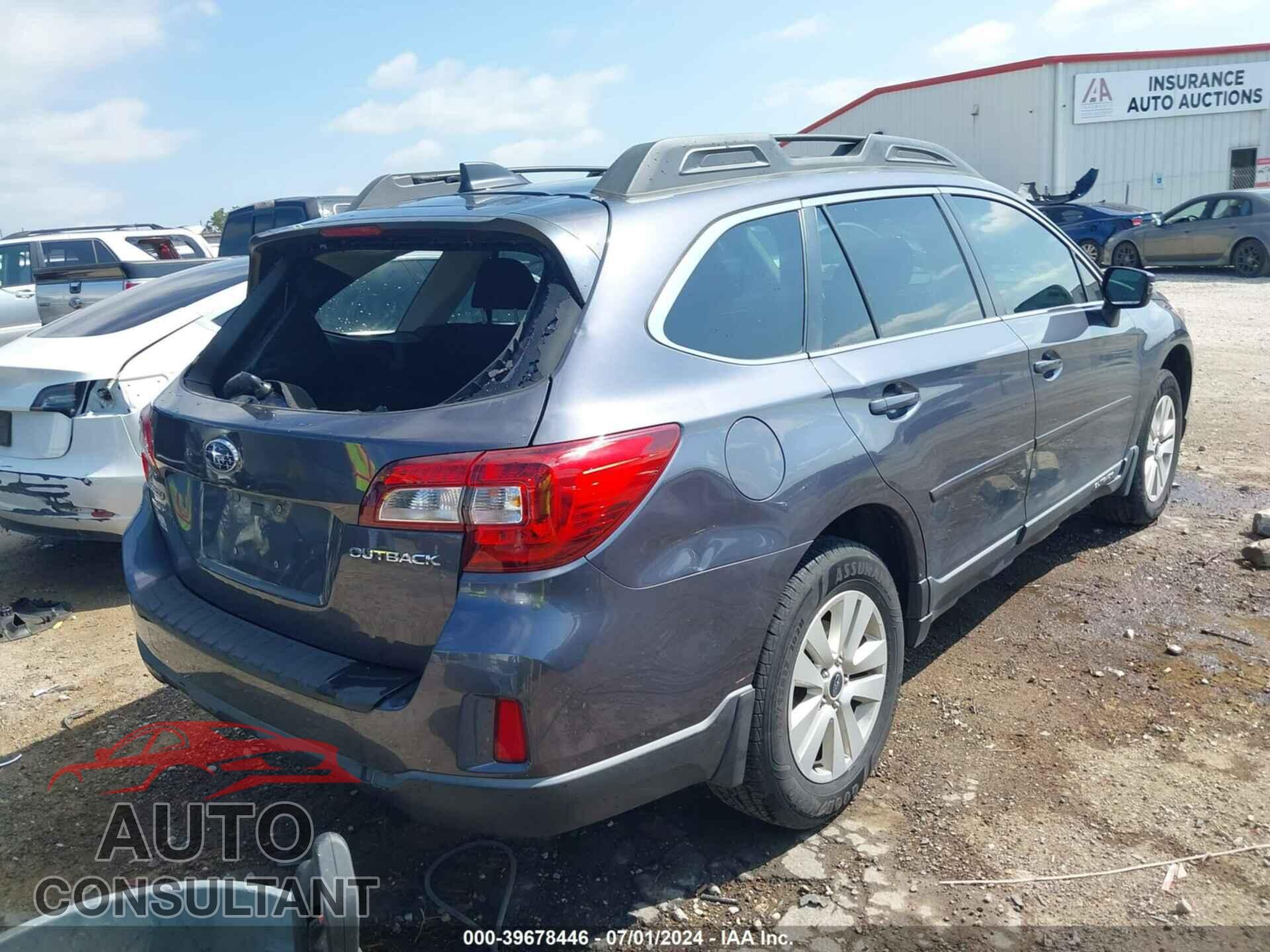 SUBARU OUTBACK 2016 - 4S4BSBFC5G3241511
