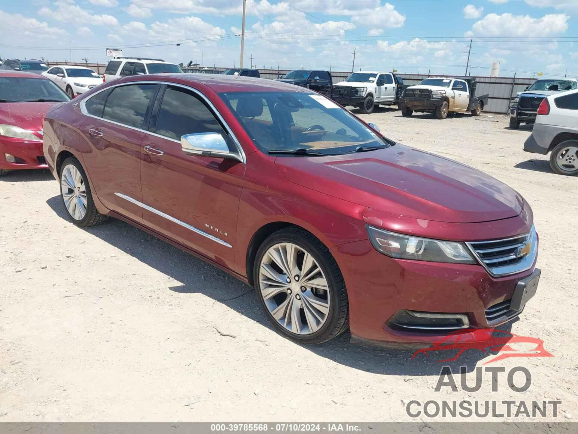 CHEVROLET IMPALA 2016 - 2G1145S37G9144134