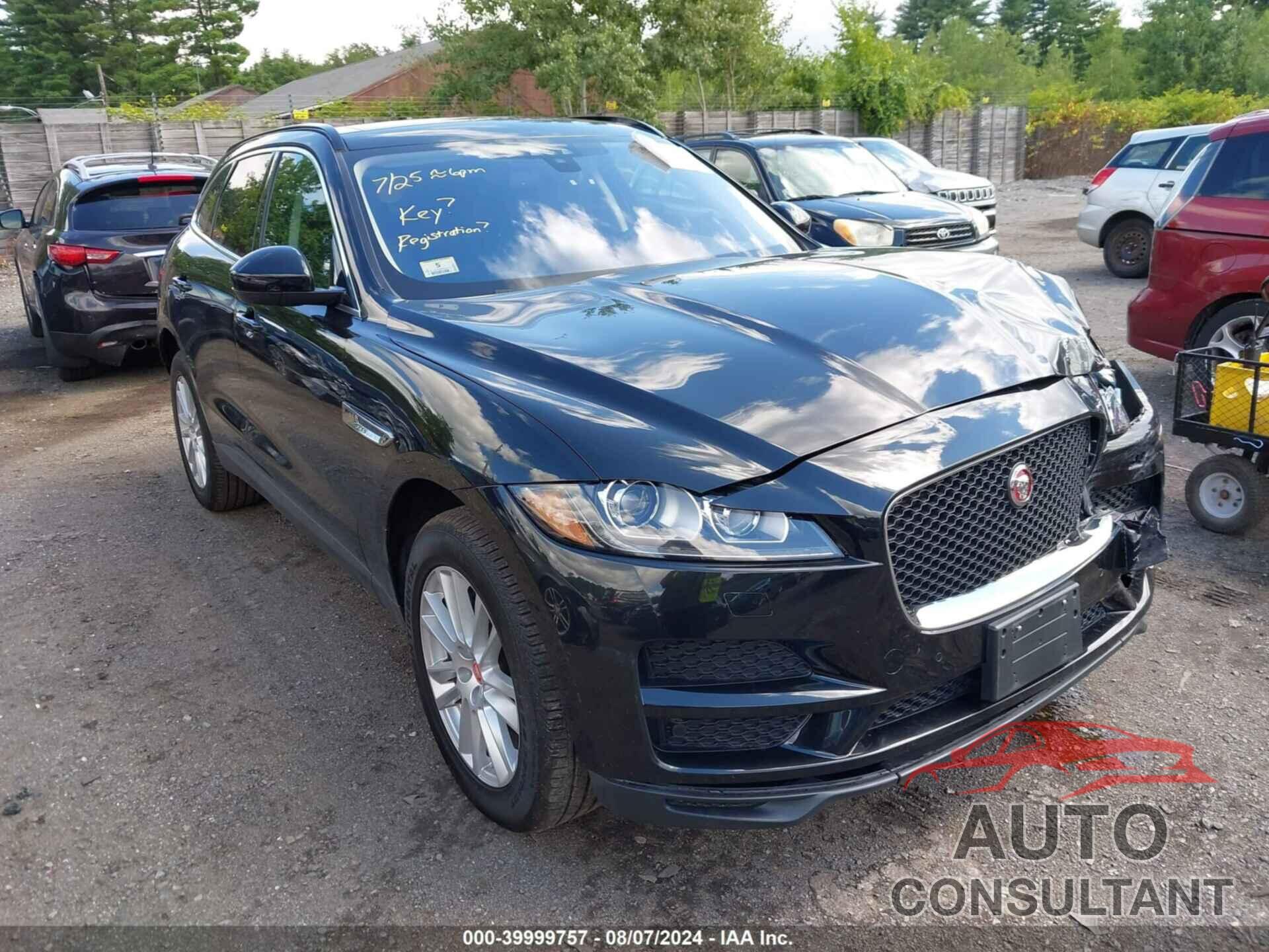 JAGUAR F-PACE 2017 - SADCK2BV0HA888173