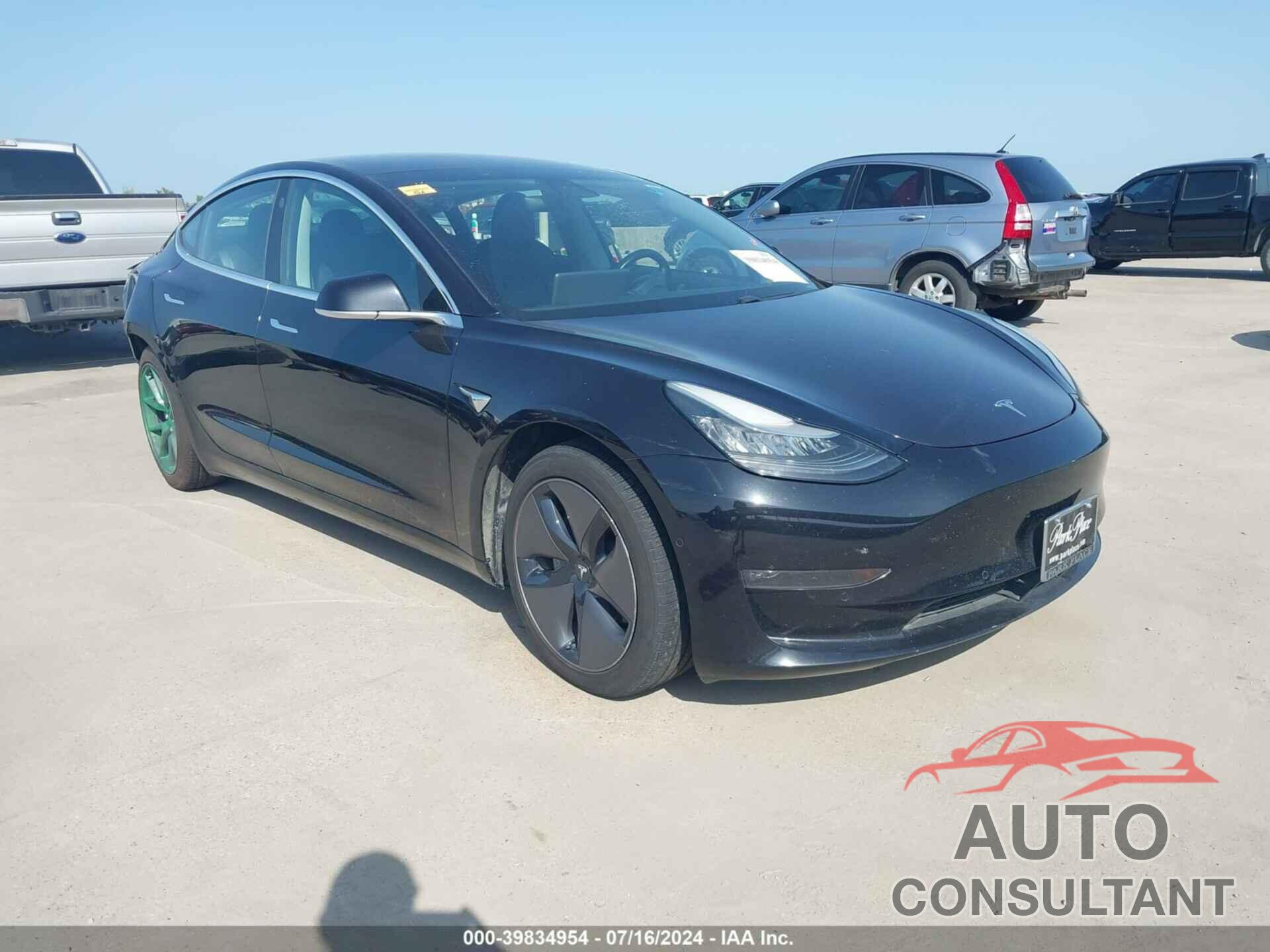 TESLA MODEL 3 2018 - 5YJ3E1EB7JF103787