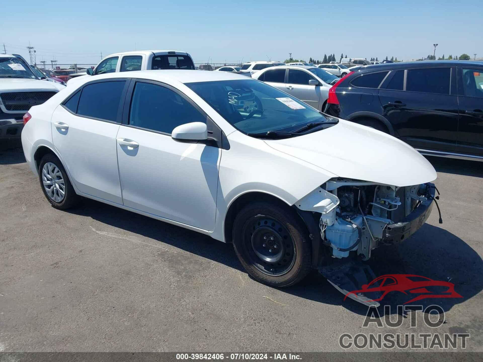 TOYOTA COROLLA 2017 - 5YFBURHEXHP677270