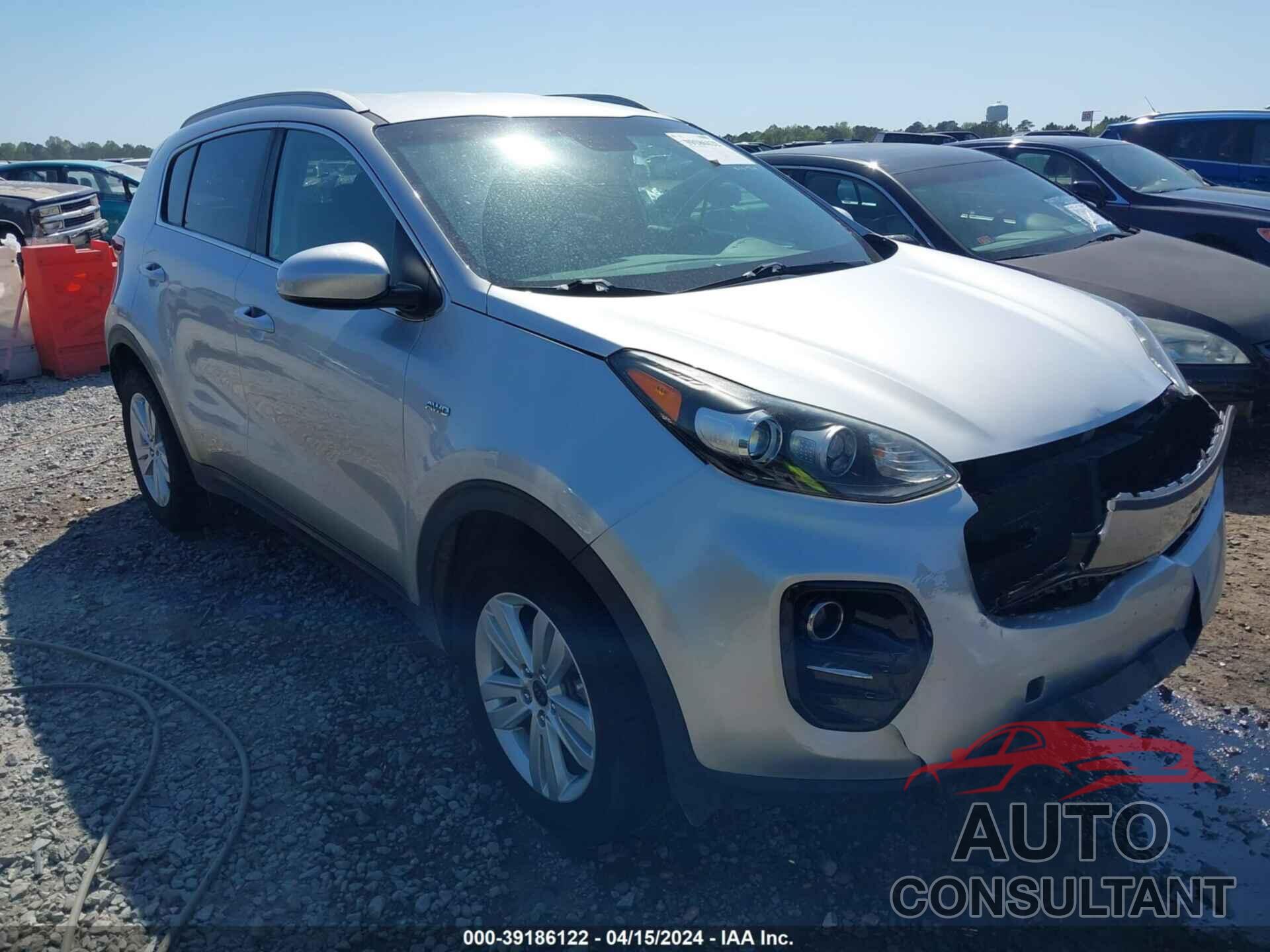 KIA SPORTAGE 2018 - KNDPMCAC9J7407806