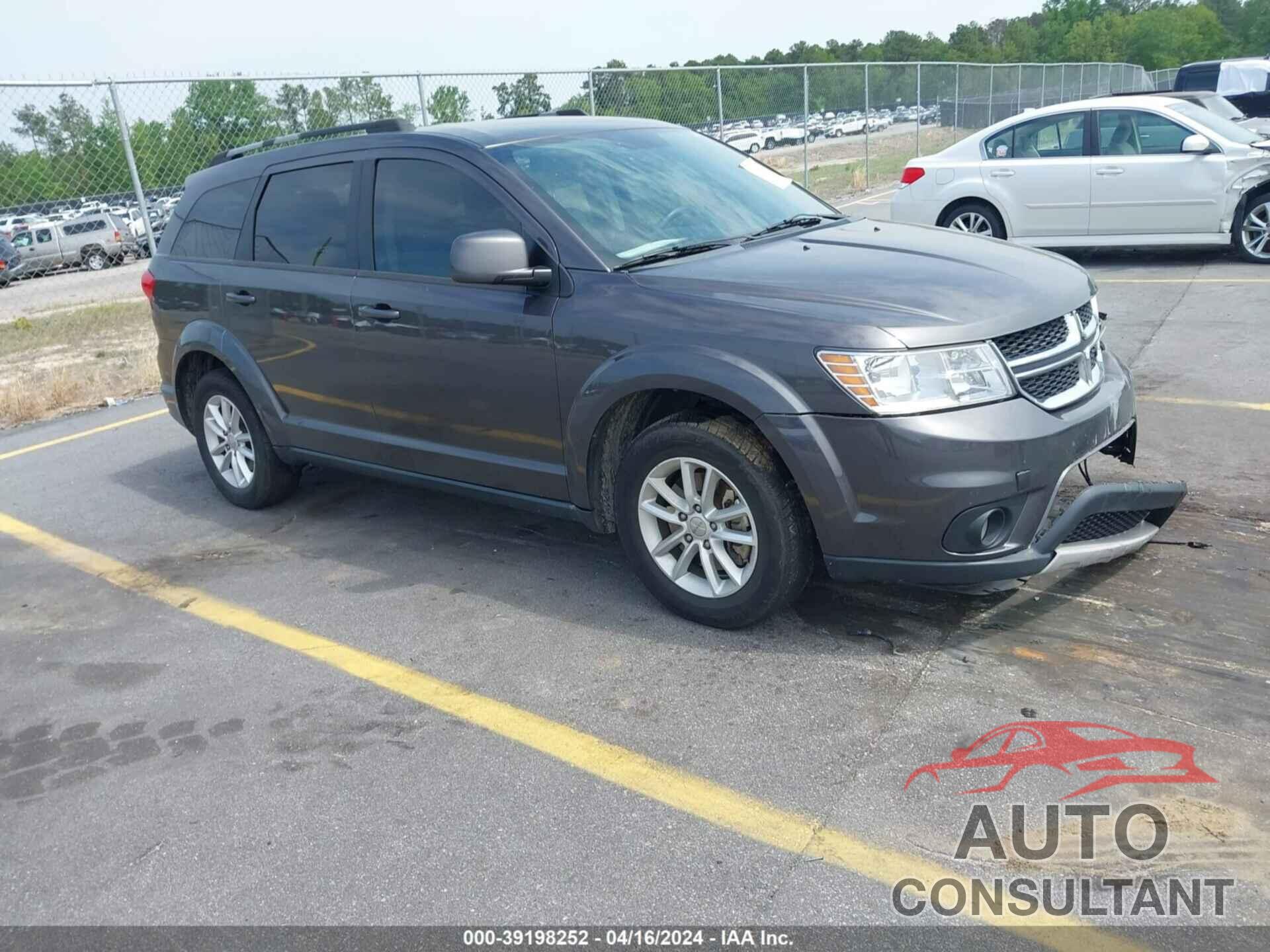 DODGE JOURNEY 2017 - 3C4PDCBG9HT633741