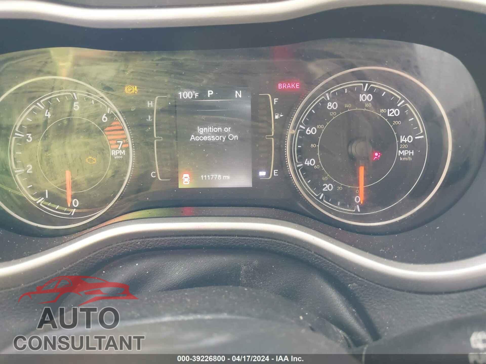 JEEP CHEROKEE 2018 - 1C4PJLLB0JD615555