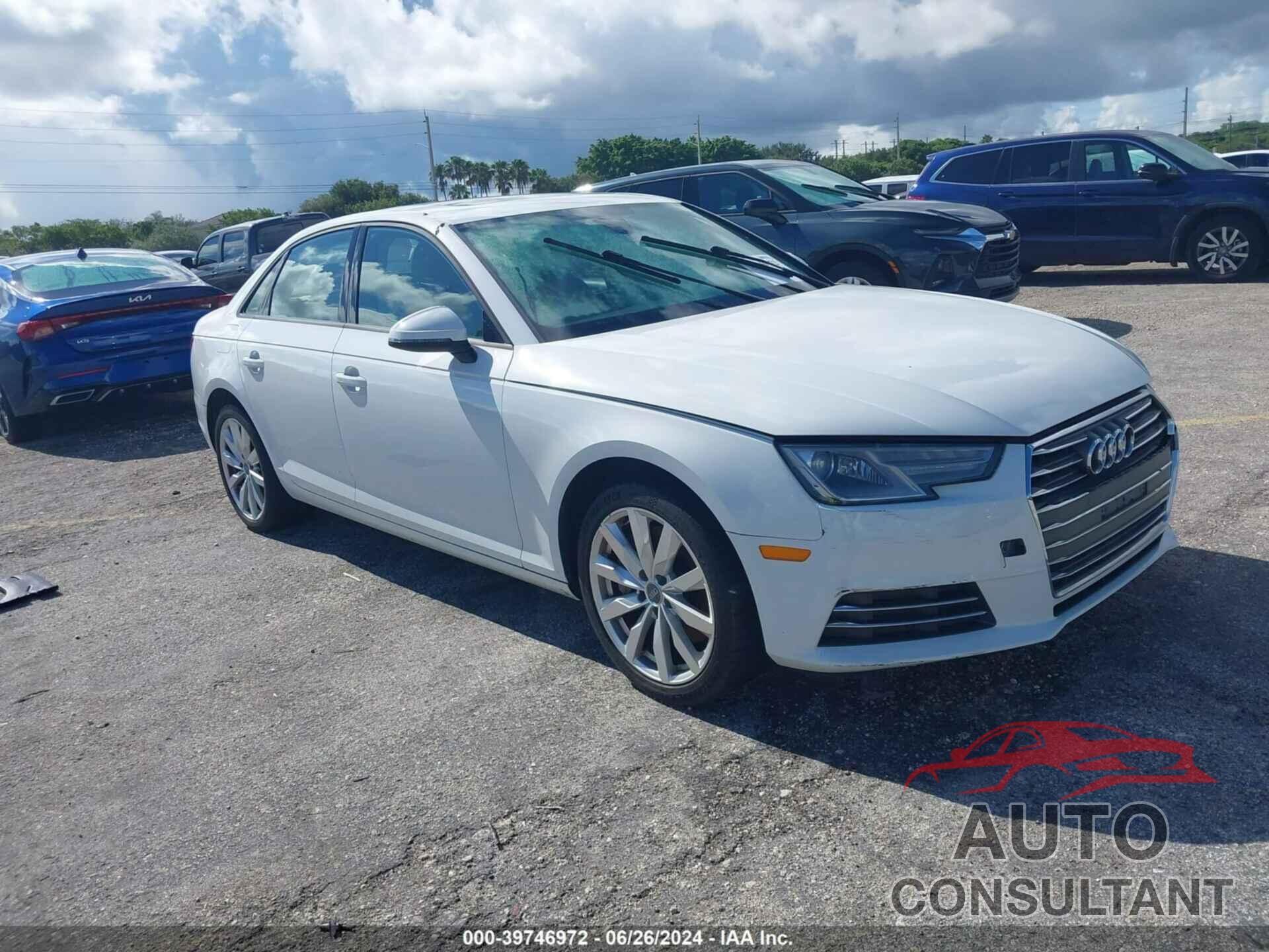 AUDI A4 2017 - WAUGNAF43HN024482