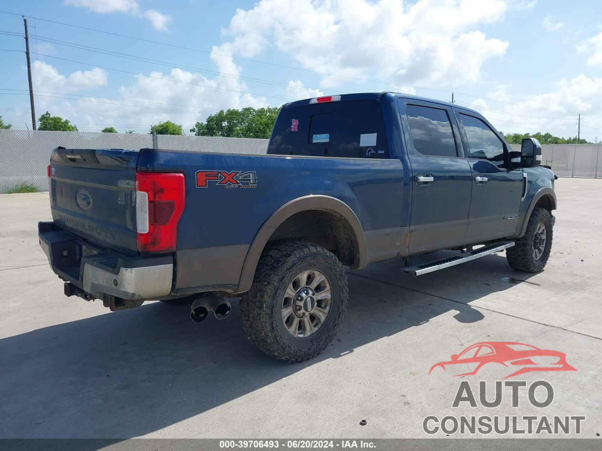 FORD F-250 2017 - 1FT7W2BT8HEB68872