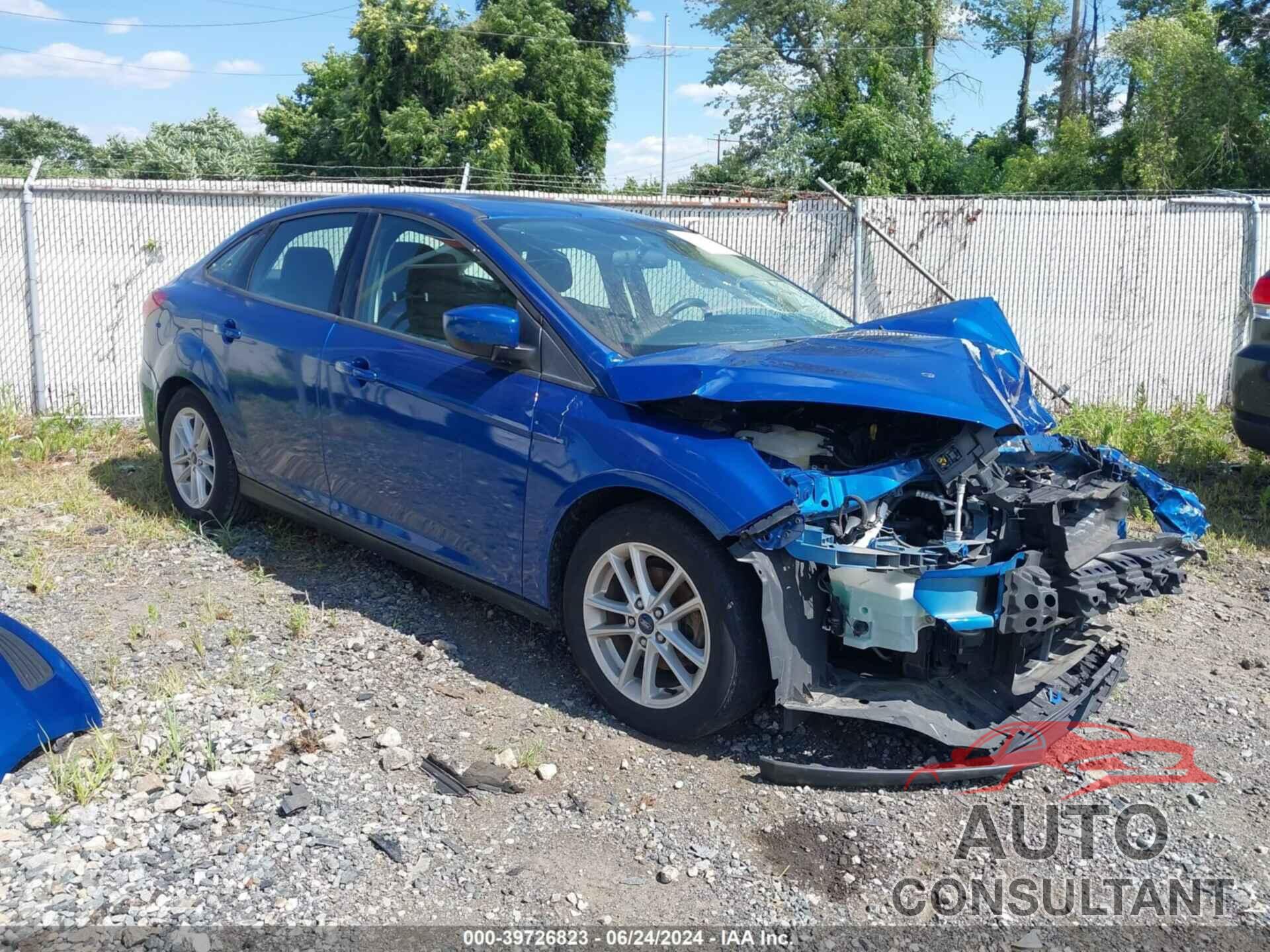 FORD FOCUS 2018 - 1FADP3F22JL295695