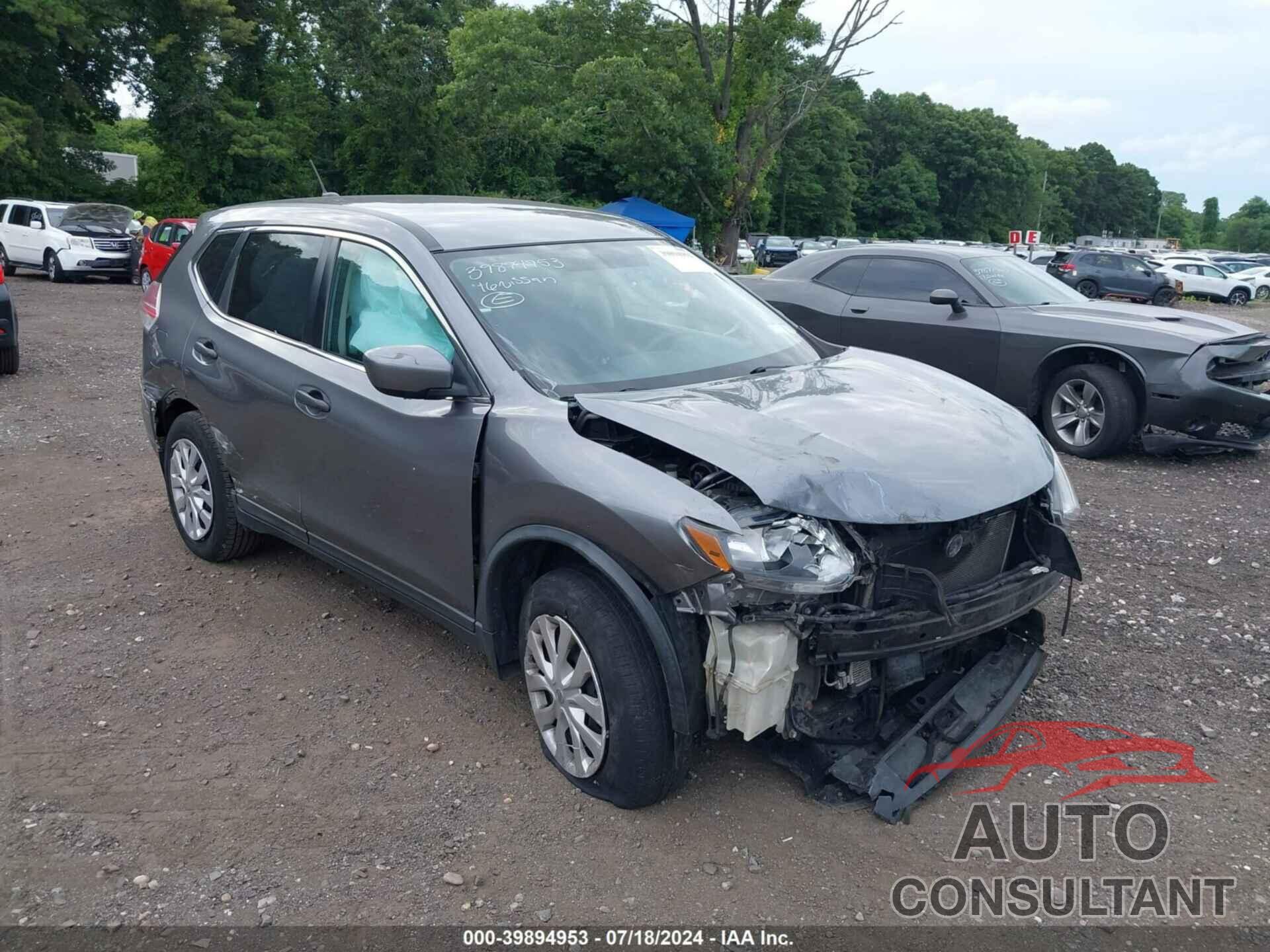 NISSAN ROGUE 2016 - KNMAT2MV1GP639390