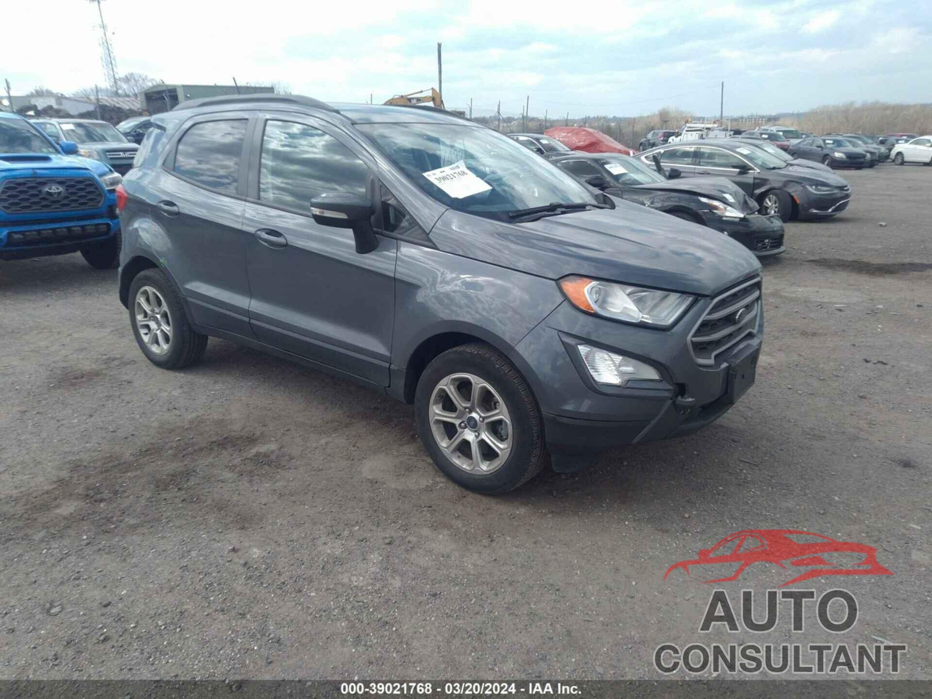 FORD ECOSPORT 2019 - MAJ3S2GE7KC250556