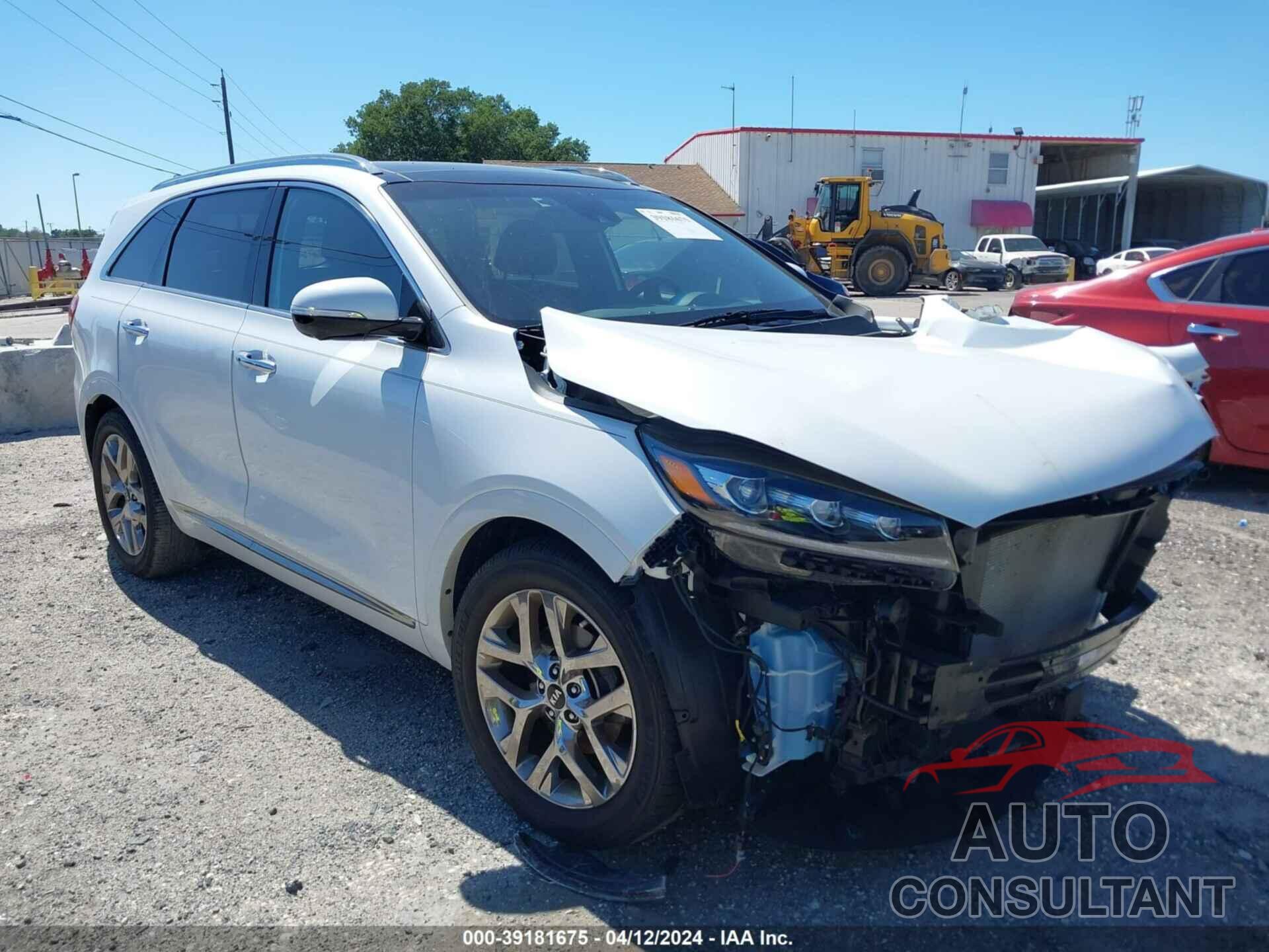 KIA SORENTO 2019 - 5XYPK4A50KG583208