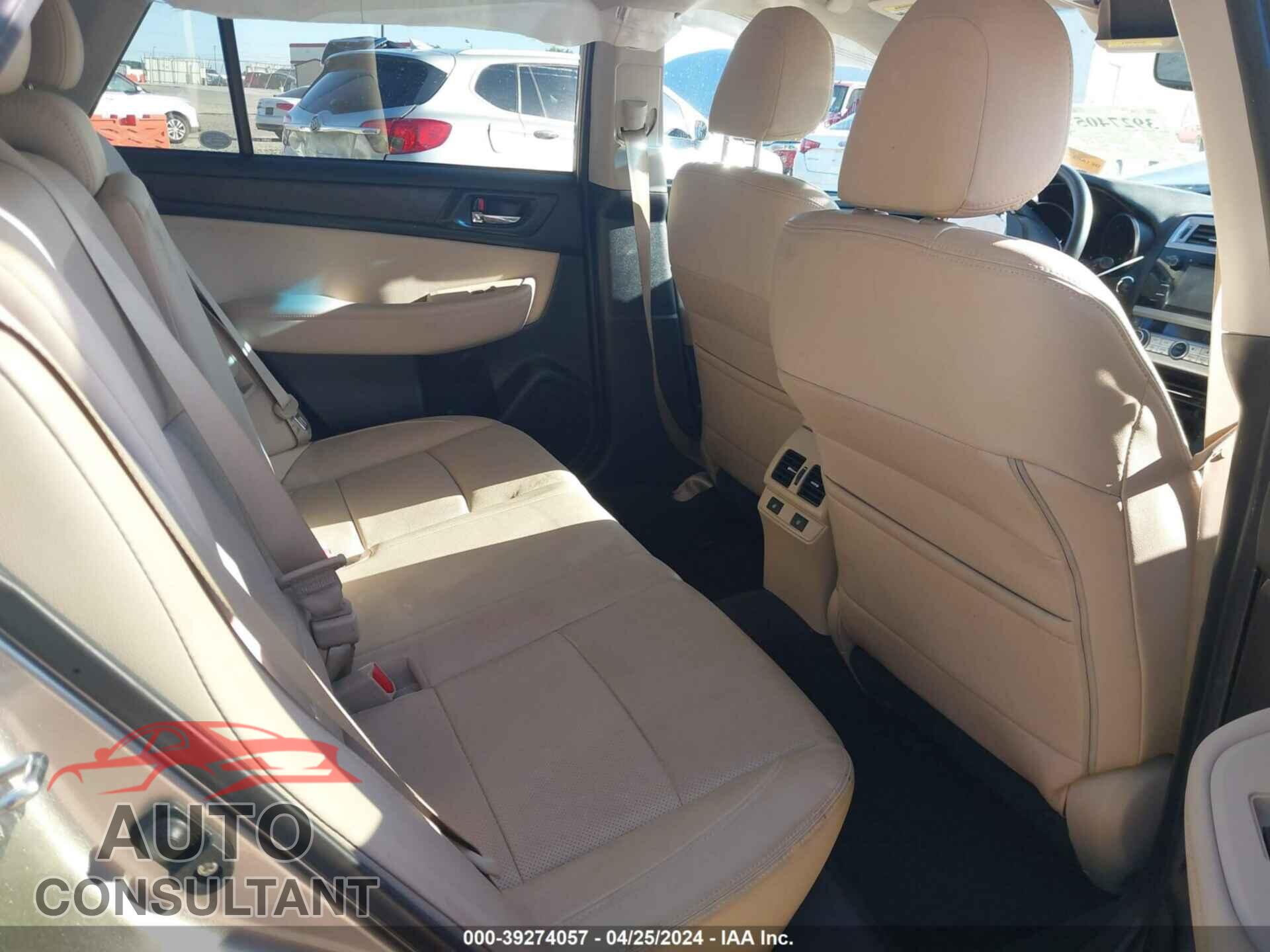 SUBARU OUTBACK 2016 - 4S4BSENC3G3234690