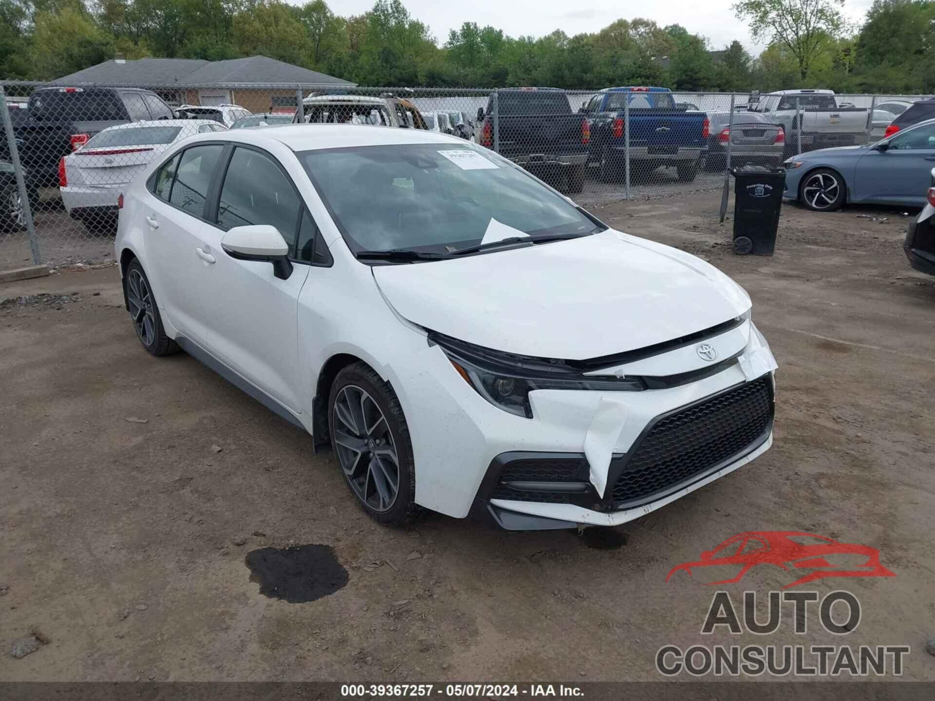 TOYOTA COROLLA 2020 - JTDS4RCE3LJ018788