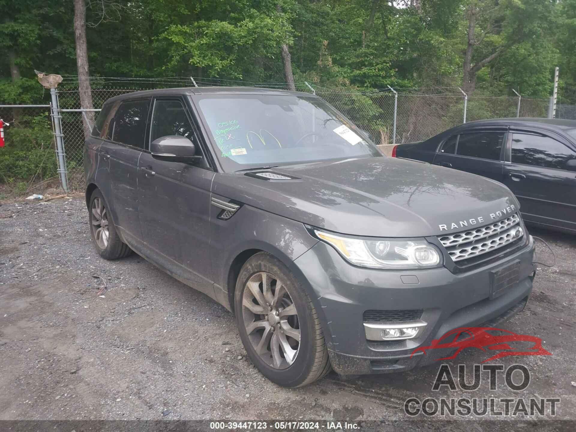 LAND ROVER RANGE ROVER SPORT 2016 - SALWR2VF6GA548025