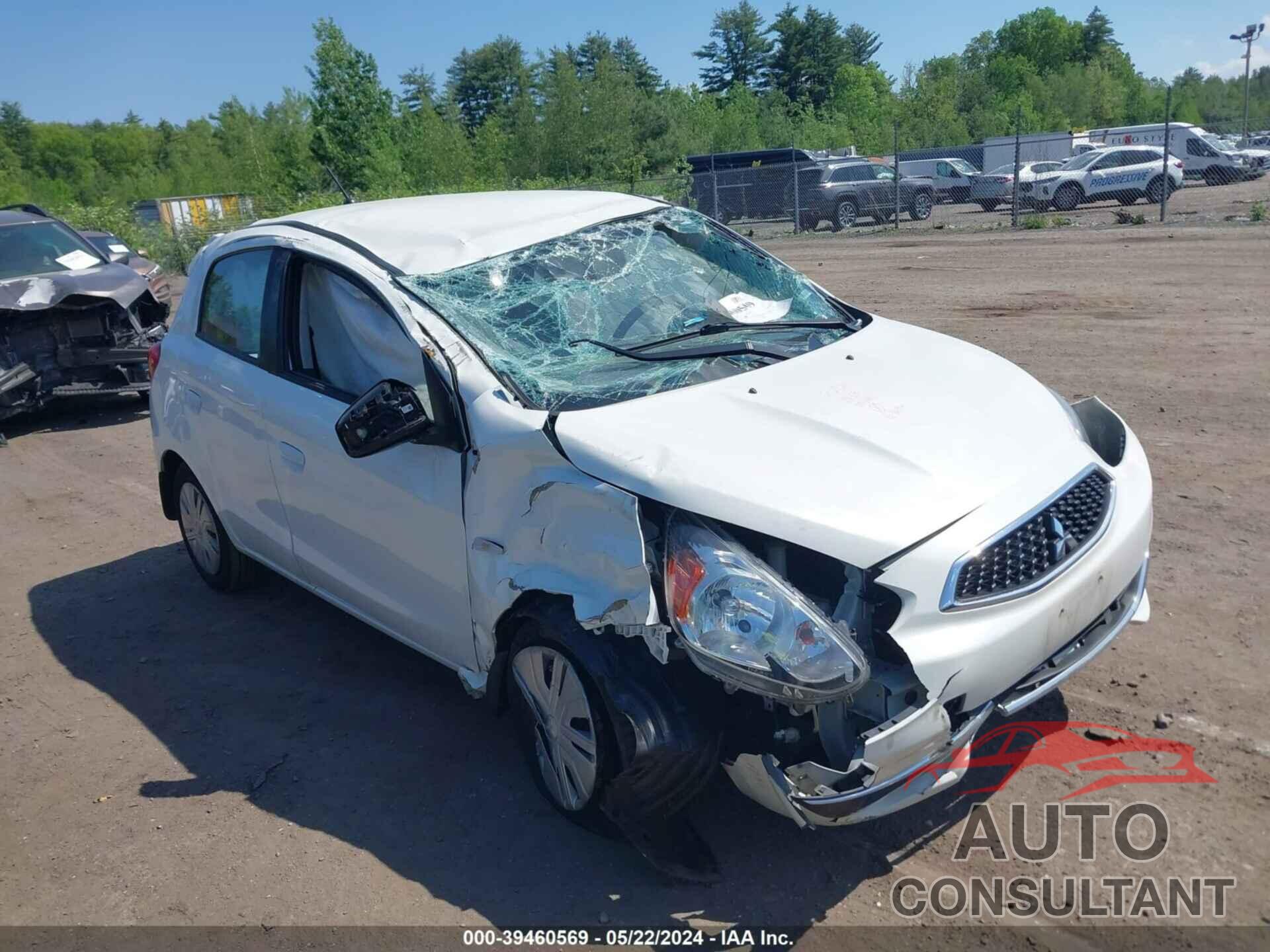 MITSUBISHI MIRAGE 2019 - ML32A3HJ3KH005432