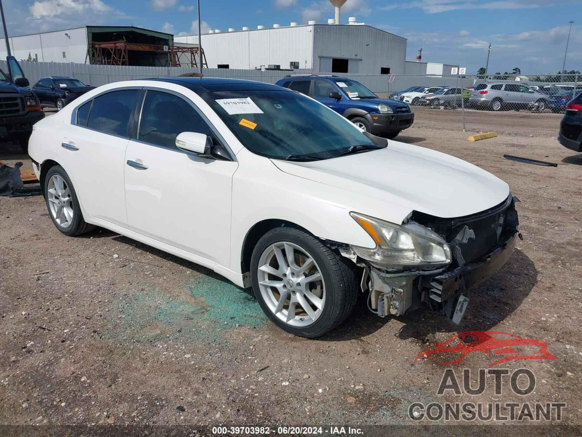 NISSAN MAXIMA 2010 - 1N4AA5AP9AC822201