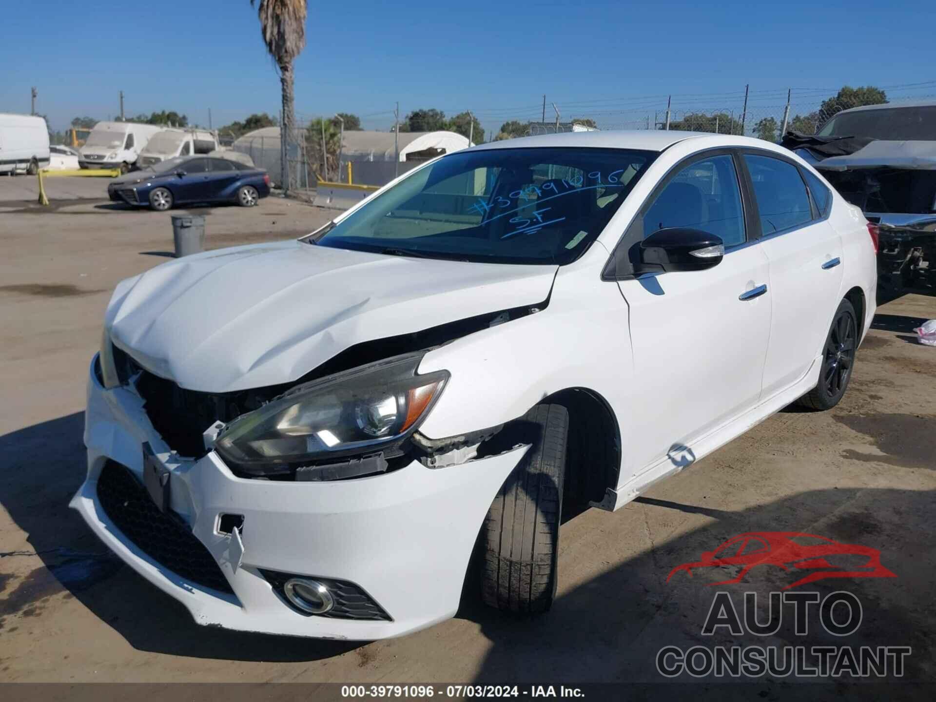NISSAN SENTRA 2017 - 3N1AB7AP7HY266672